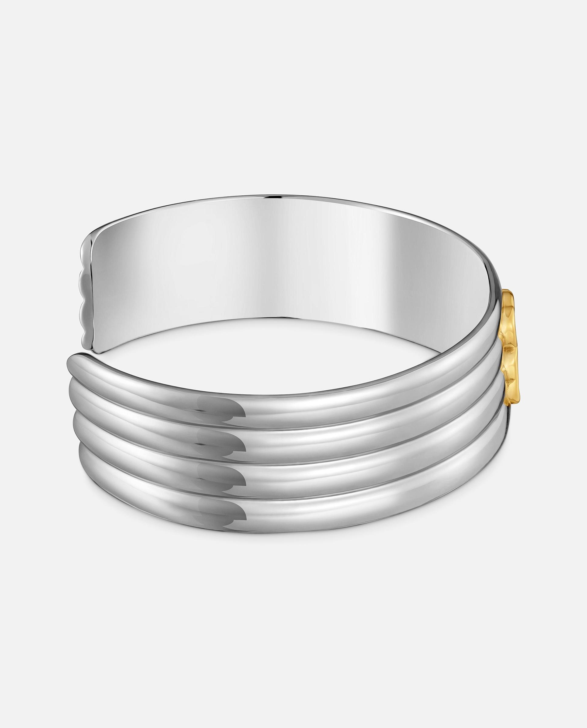 Brazalete de acero y oso bicolor 16 mm tous galia - Bicolor Bicolor-2