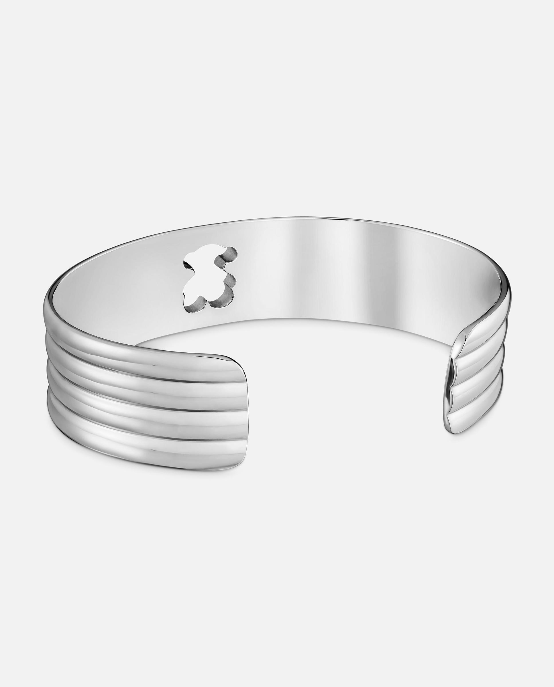 Brazalete de acero y oso bicolor 16 mm tous galia - Bicolor Bicolor-3
