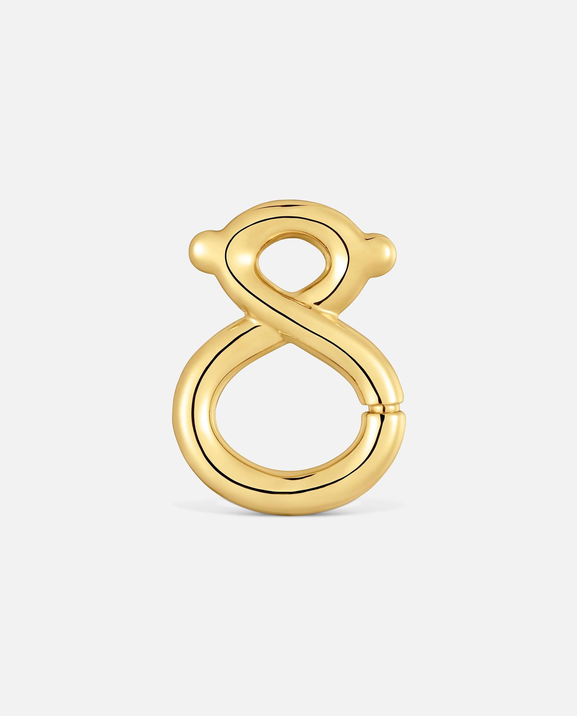 Colgante con baño de oro 18 kt sobre plata tous infinity - Dorado Dorado-1