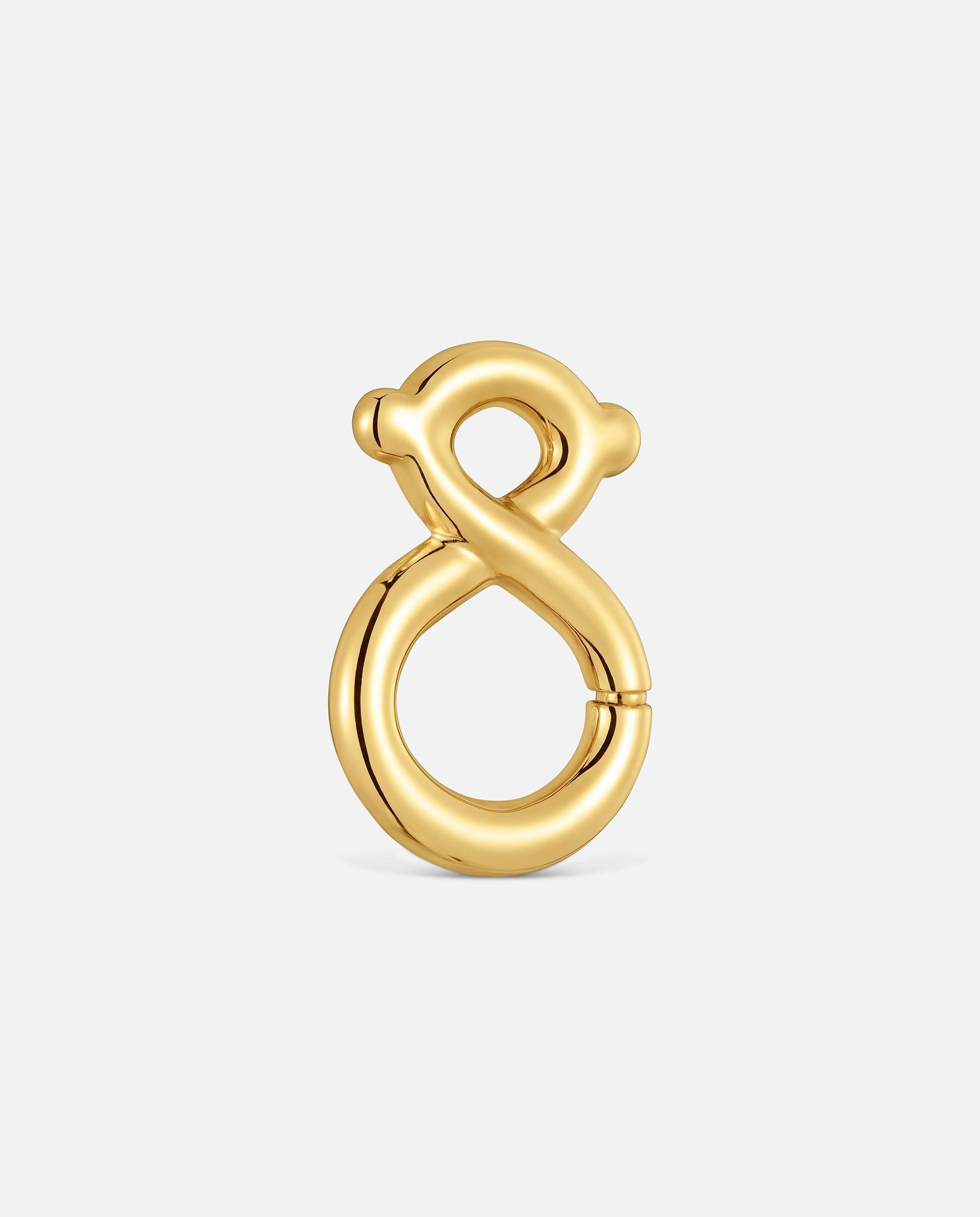 Colgante con baño de oro 18 kt sobre plata tous infinity - Dorado Dorado-2