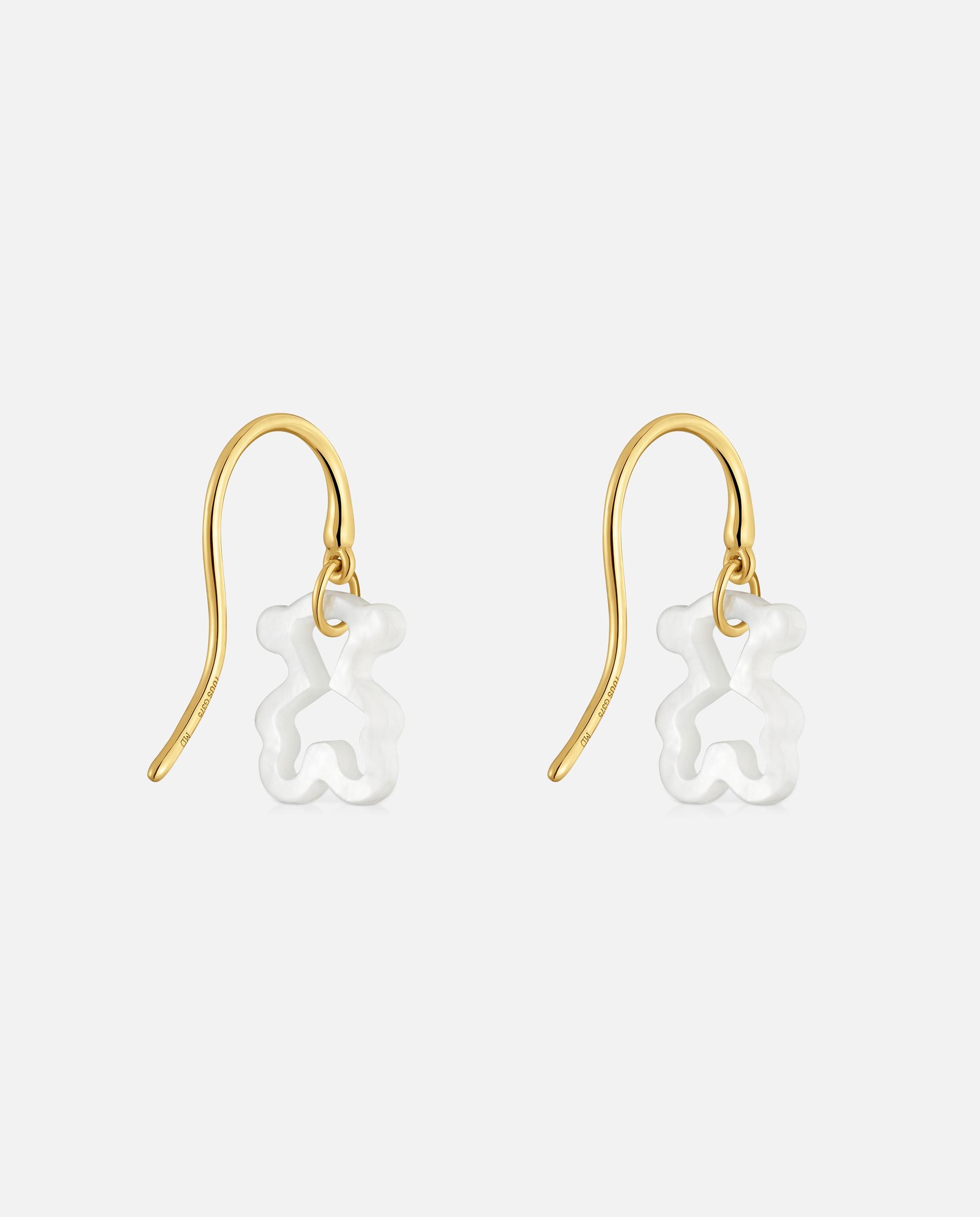 Pendientes de oro 9 kt y nácar kaos nacar - Tous - Blanco Blanco-3