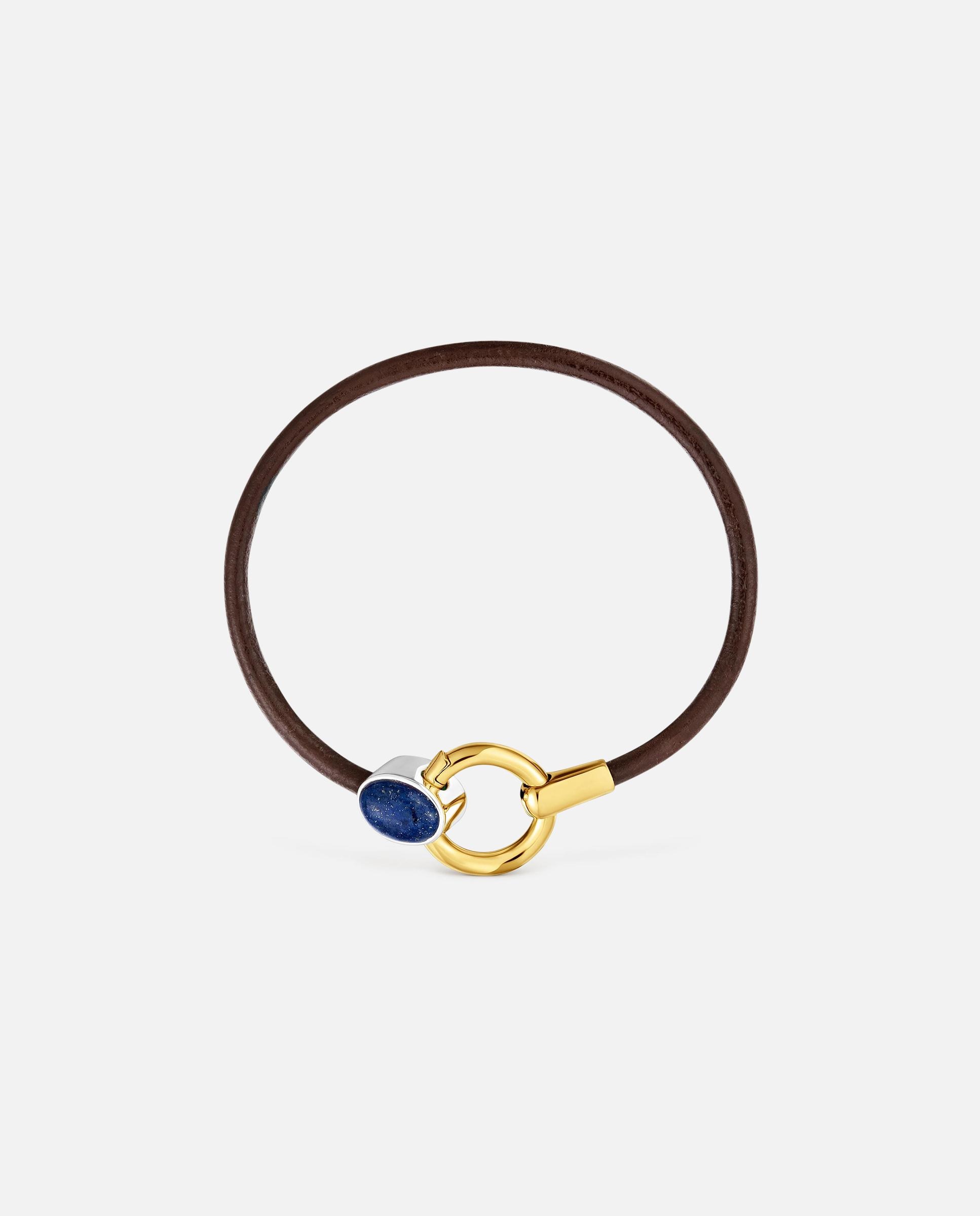 Pulsera bicolor con amatista y cordón de piel tous gem power - Multicolor Multicolor-3