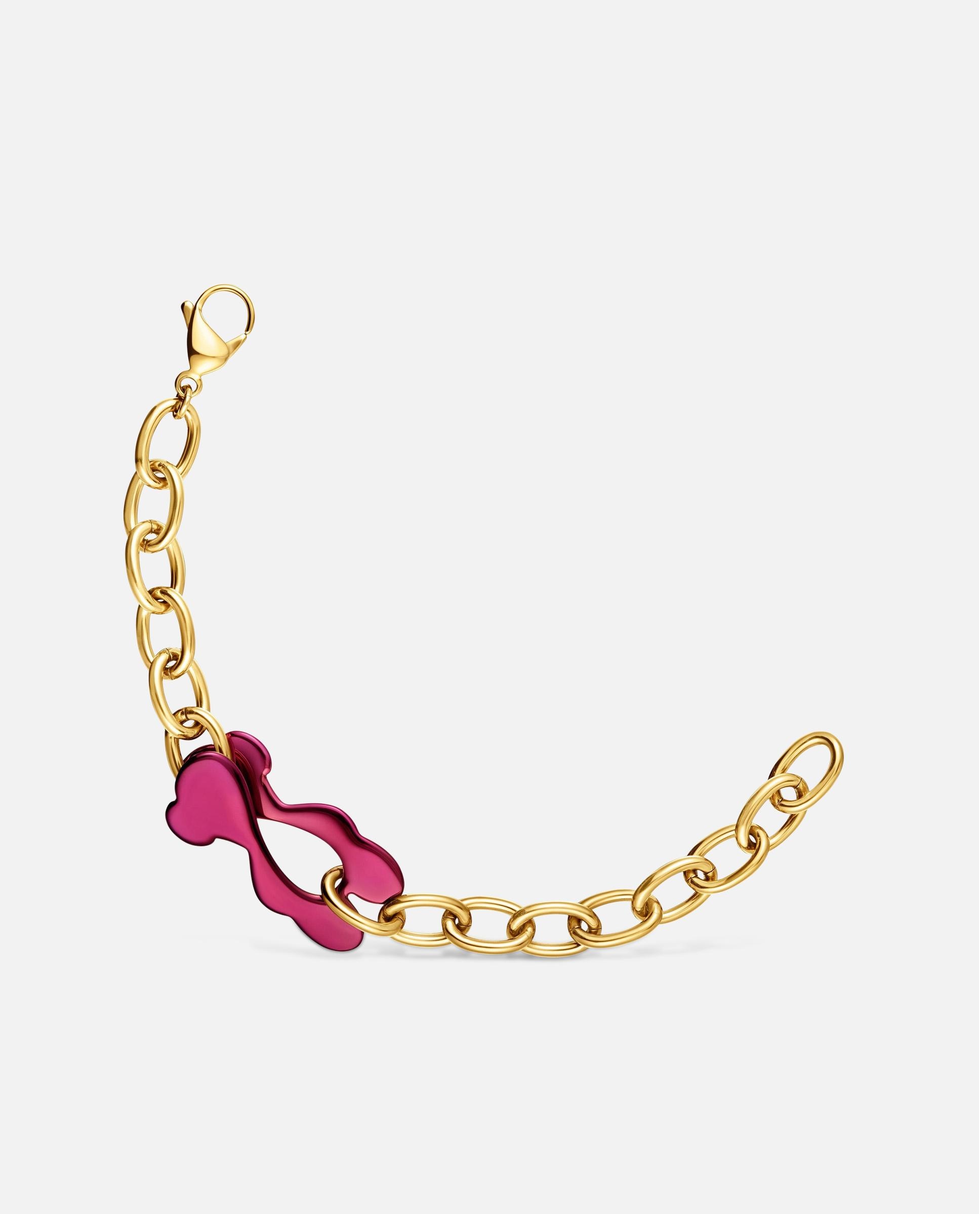 Pulsera de eslabones oso y acero tous strain - Bicolor Bicolor-1