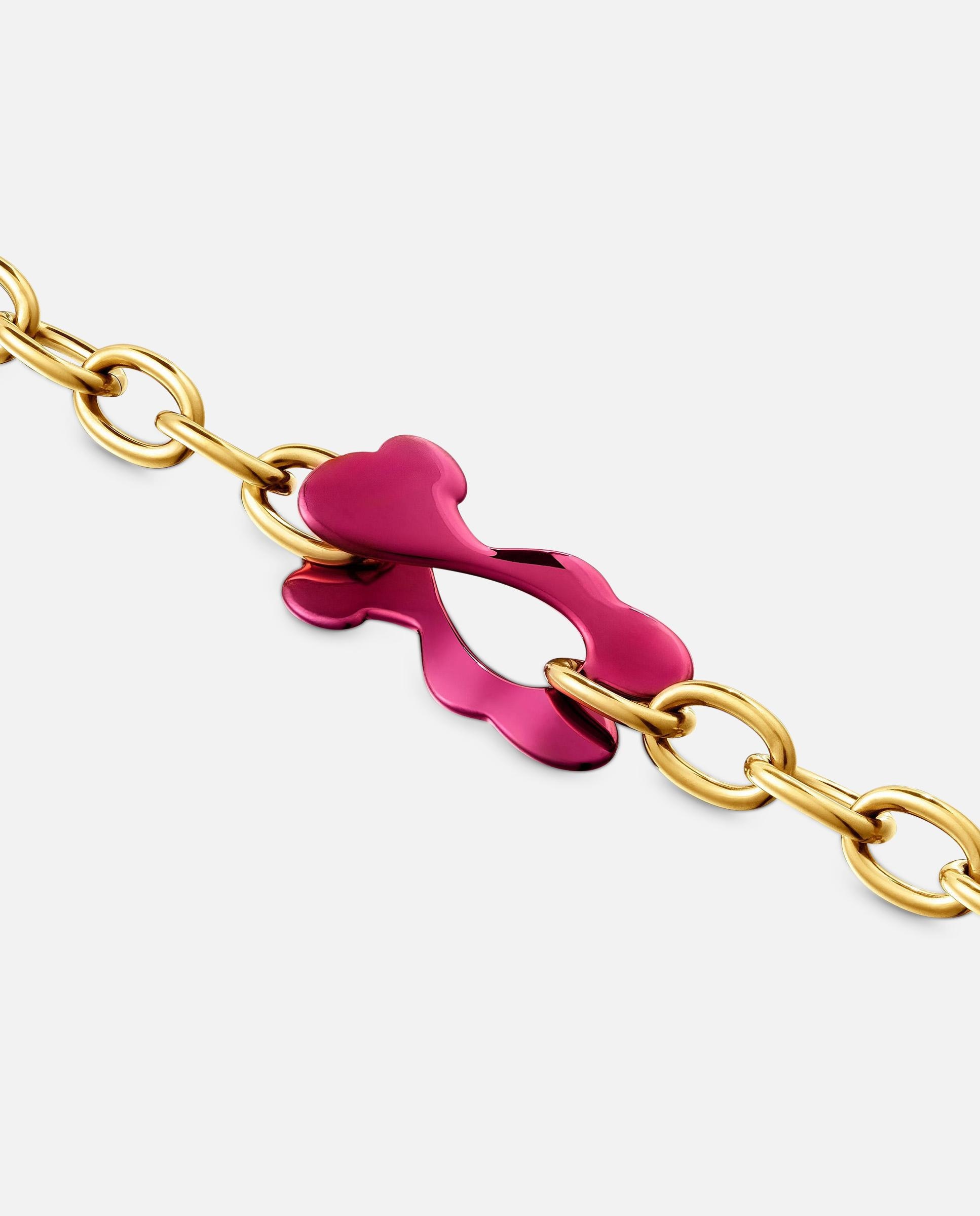 Pulsera de eslabones oso y acero tous strain - Bicolor Bicolor-3