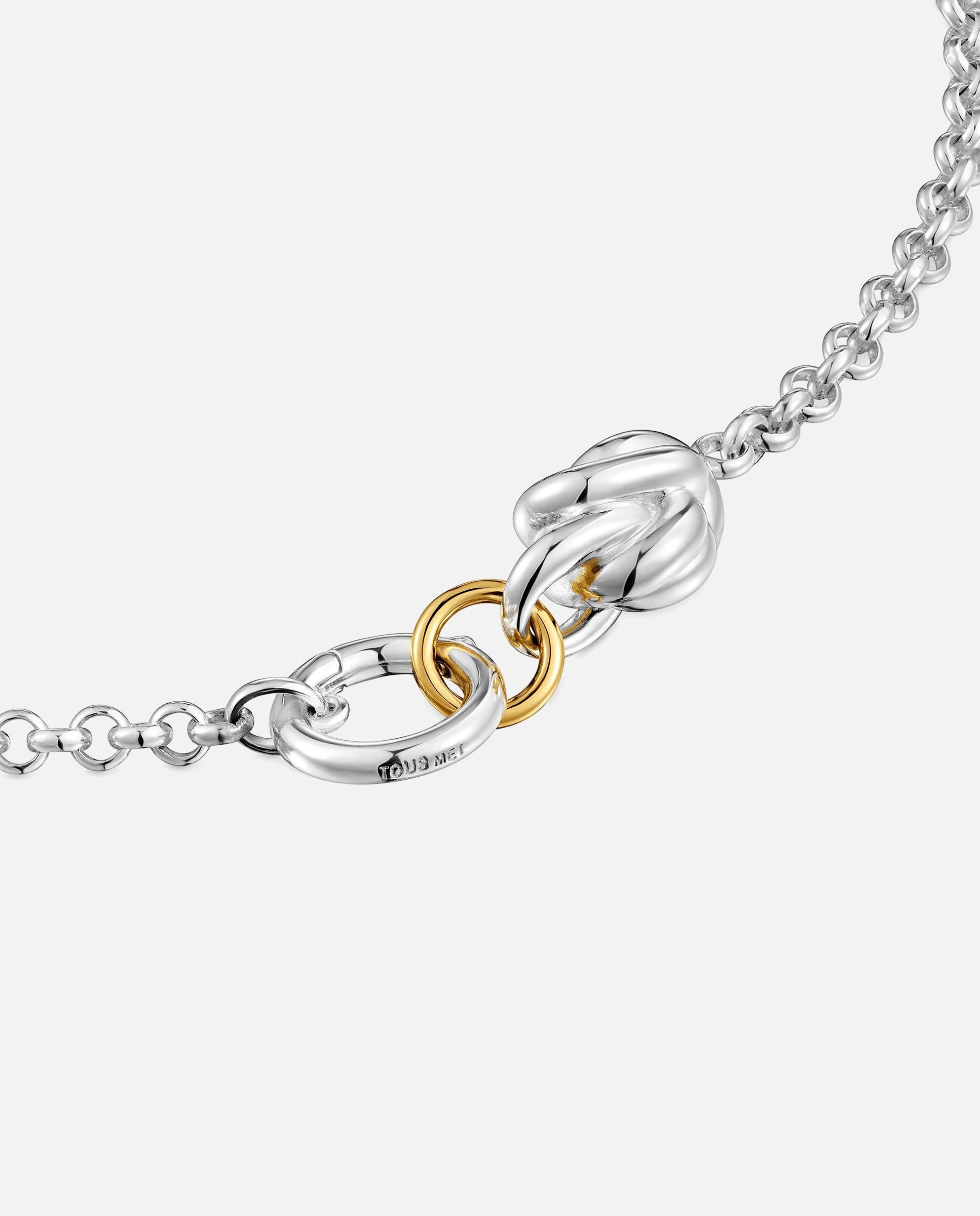 Collar con baño de oro 18 kt tous lia - Bicolor Bicolor-2