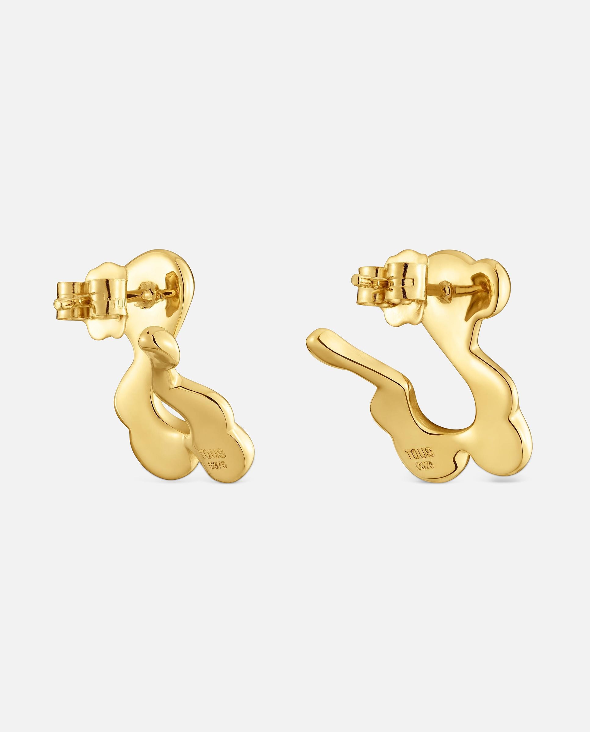 Pendientes oso de oro 9 kt tous strain - Dorado Dorado-3