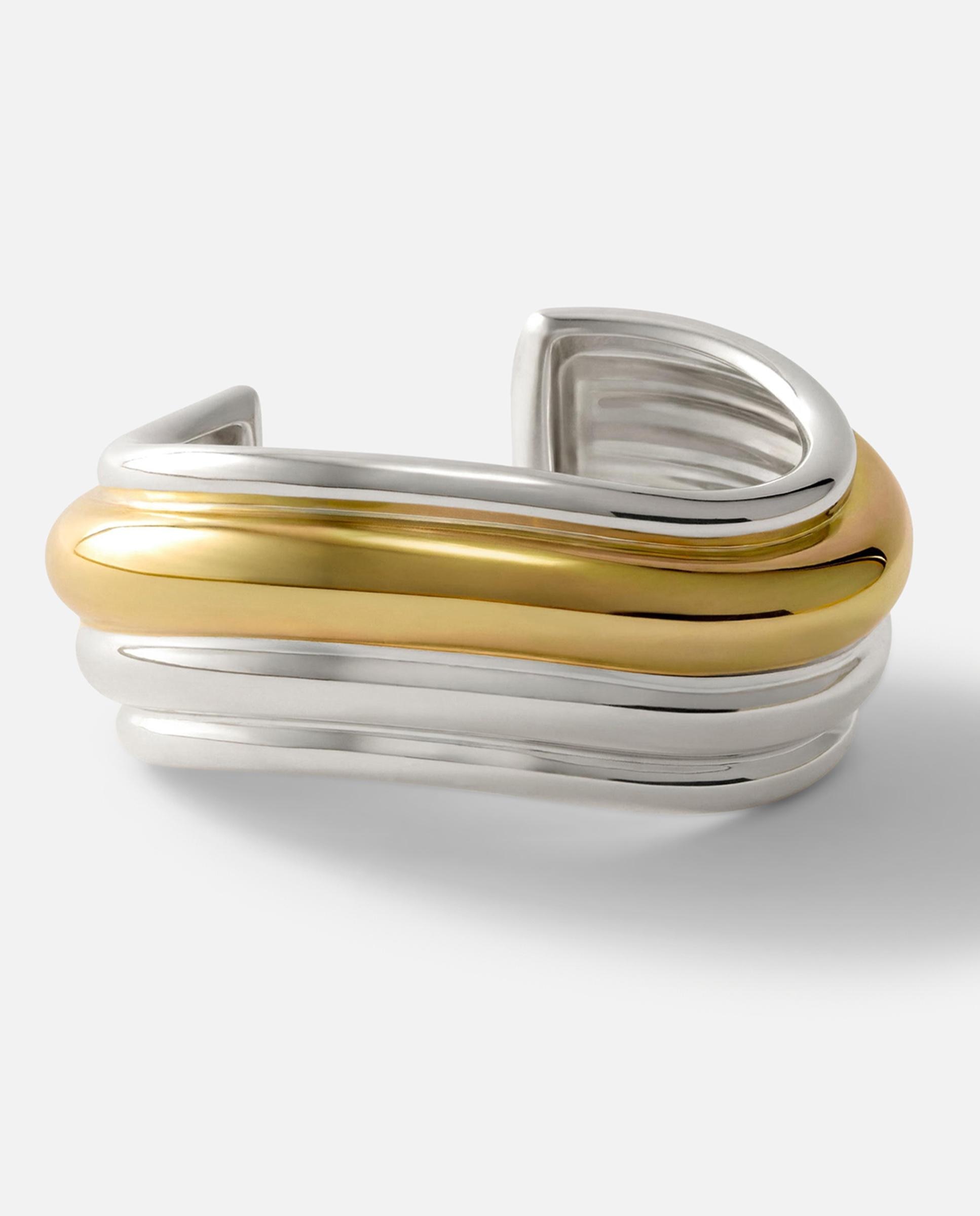 Brazalete con baño de oro 18 kt tous lia - Bicolor Bicolor-1