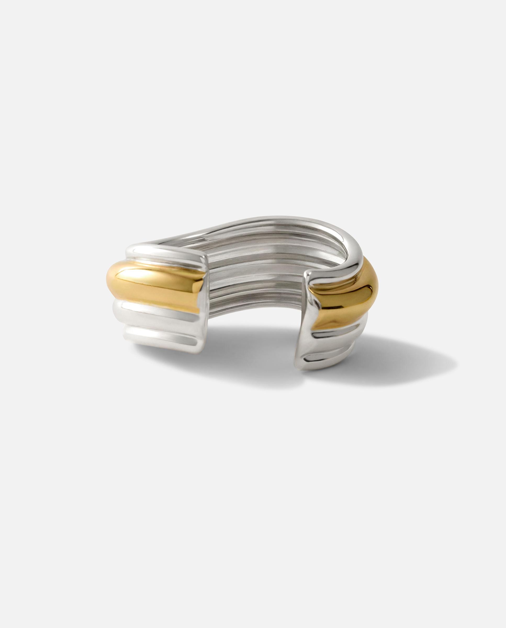 Brazalete con baño de oro 18 kt tous lia - Bicolor Bicolor-3
