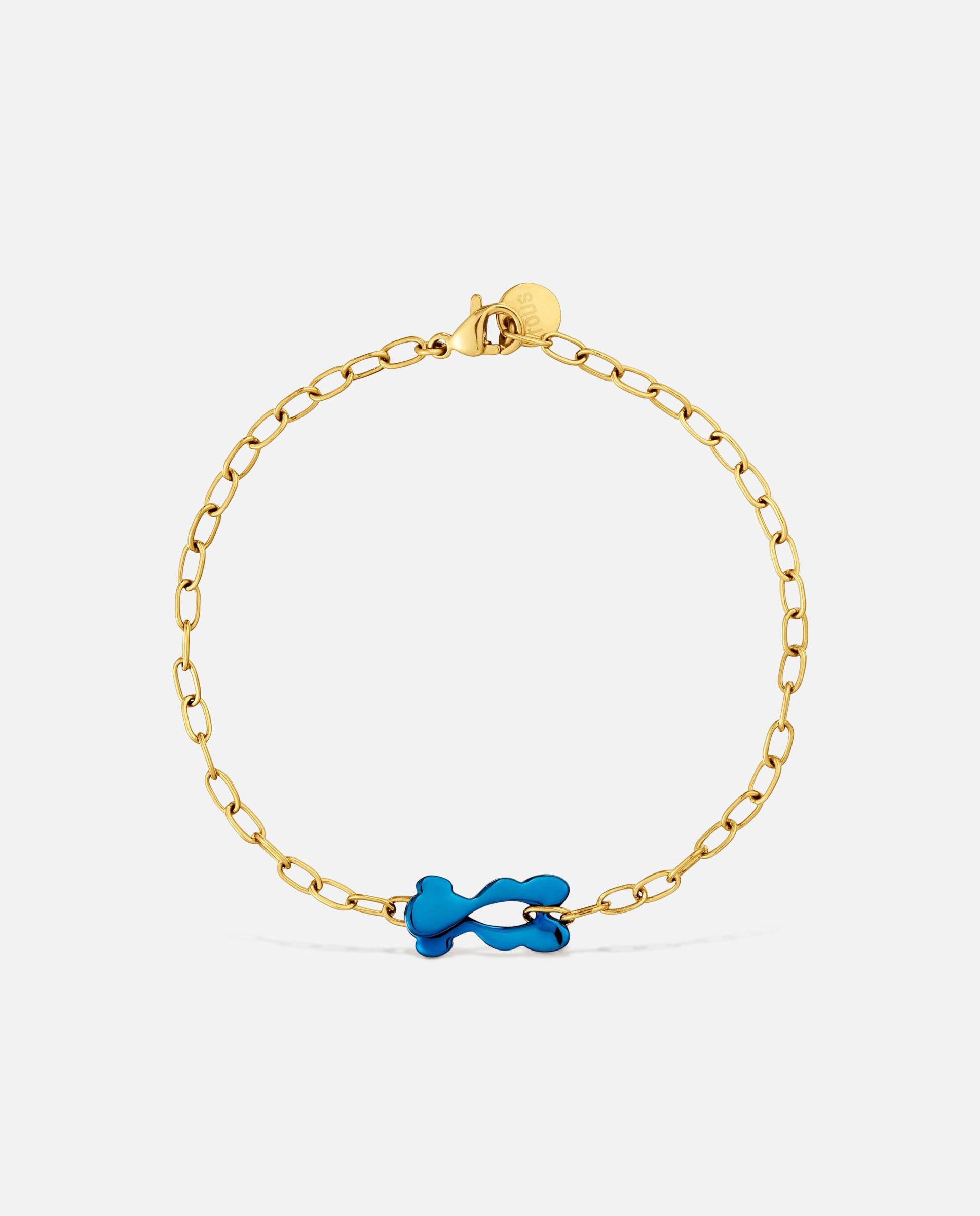 Imagen 1 de Pulsera de cadena oso y acero tous strain Bicolor