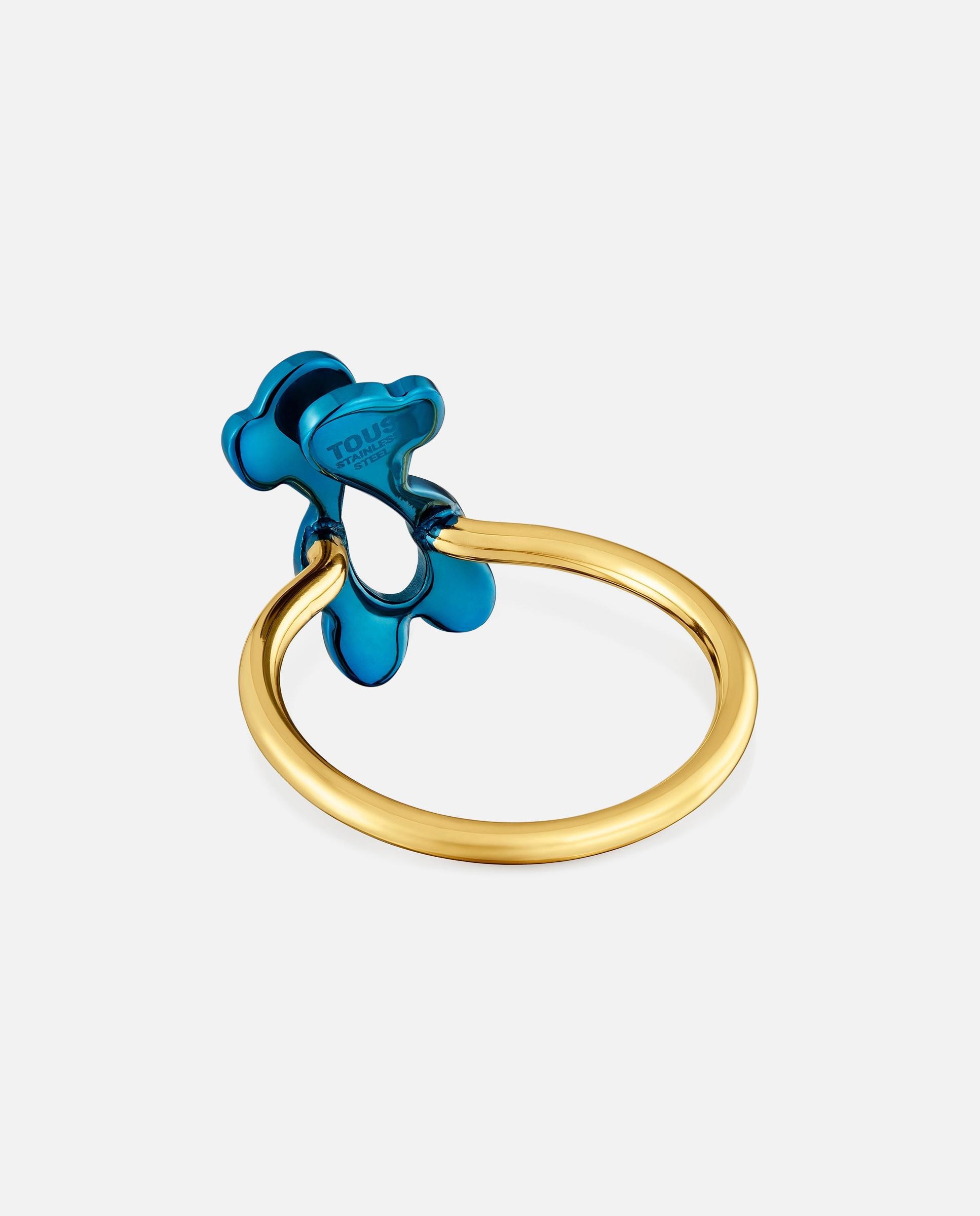 Imagen 3 de Anillo oso y acero TOUS Strain - Bicolor Bicolor