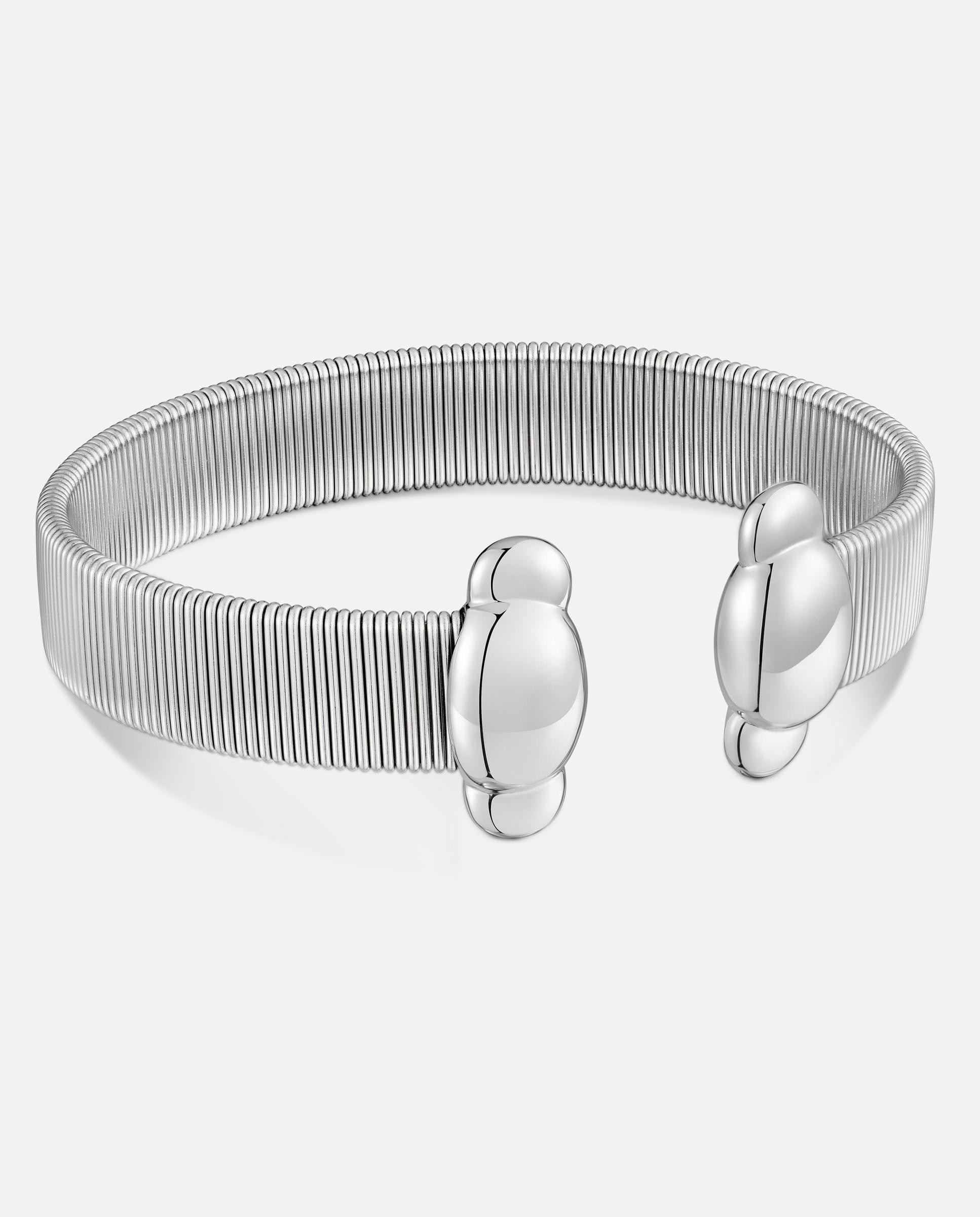 Pulsera rígida esclava l de acero head to tous - Plateado Plateado-1