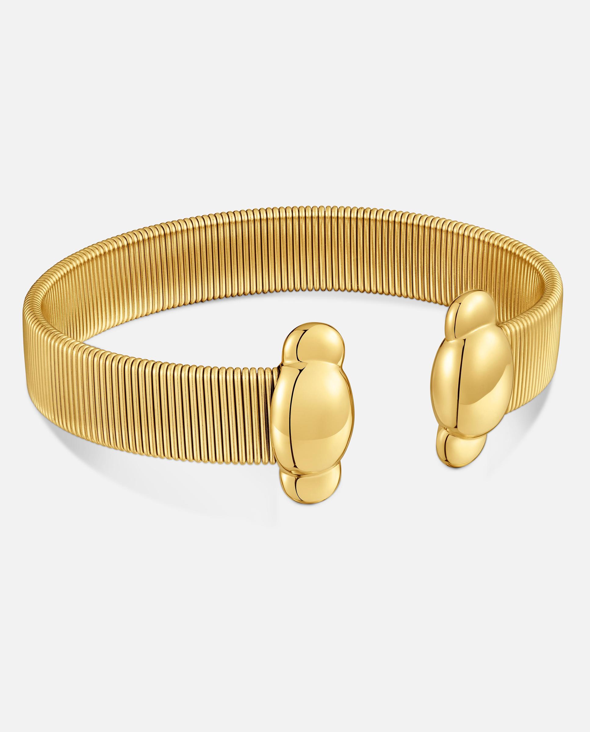 Pulsera rígida esclava l de acero head to tous - Dorado Dorado-1