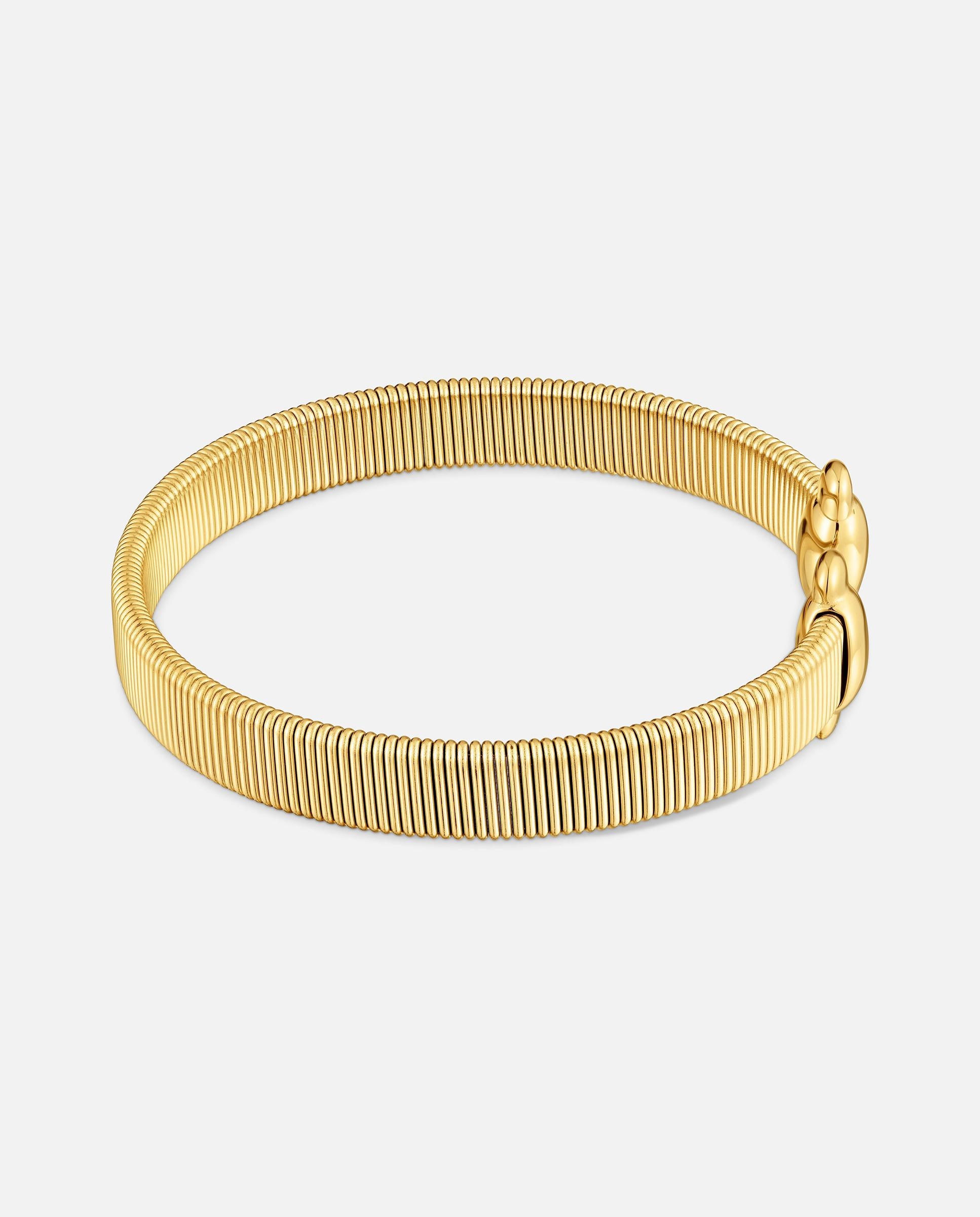 Pulsera rígida esclava de acero head to tous - Dorado Dorado-2