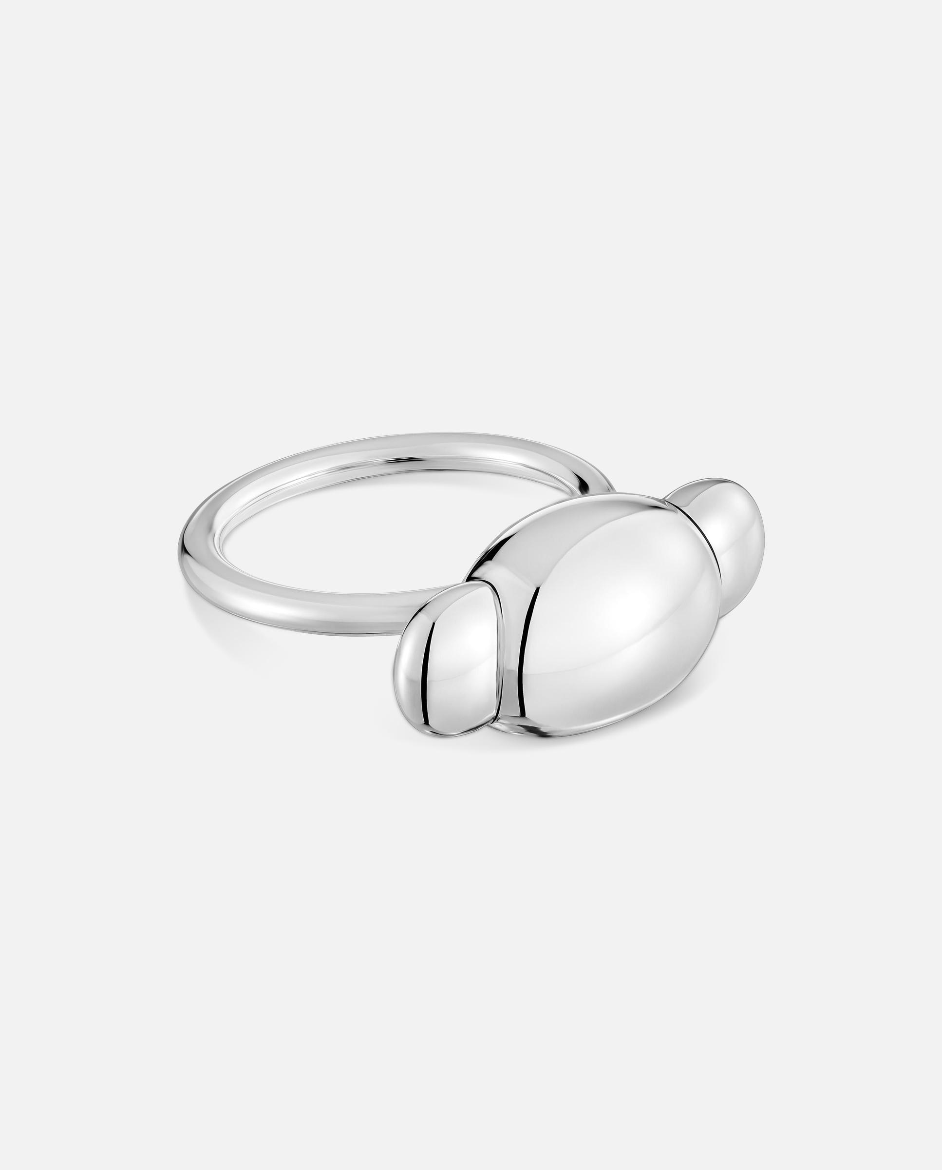 Anillo de plata head to tous con motivo oso - Plateado Plateado-2