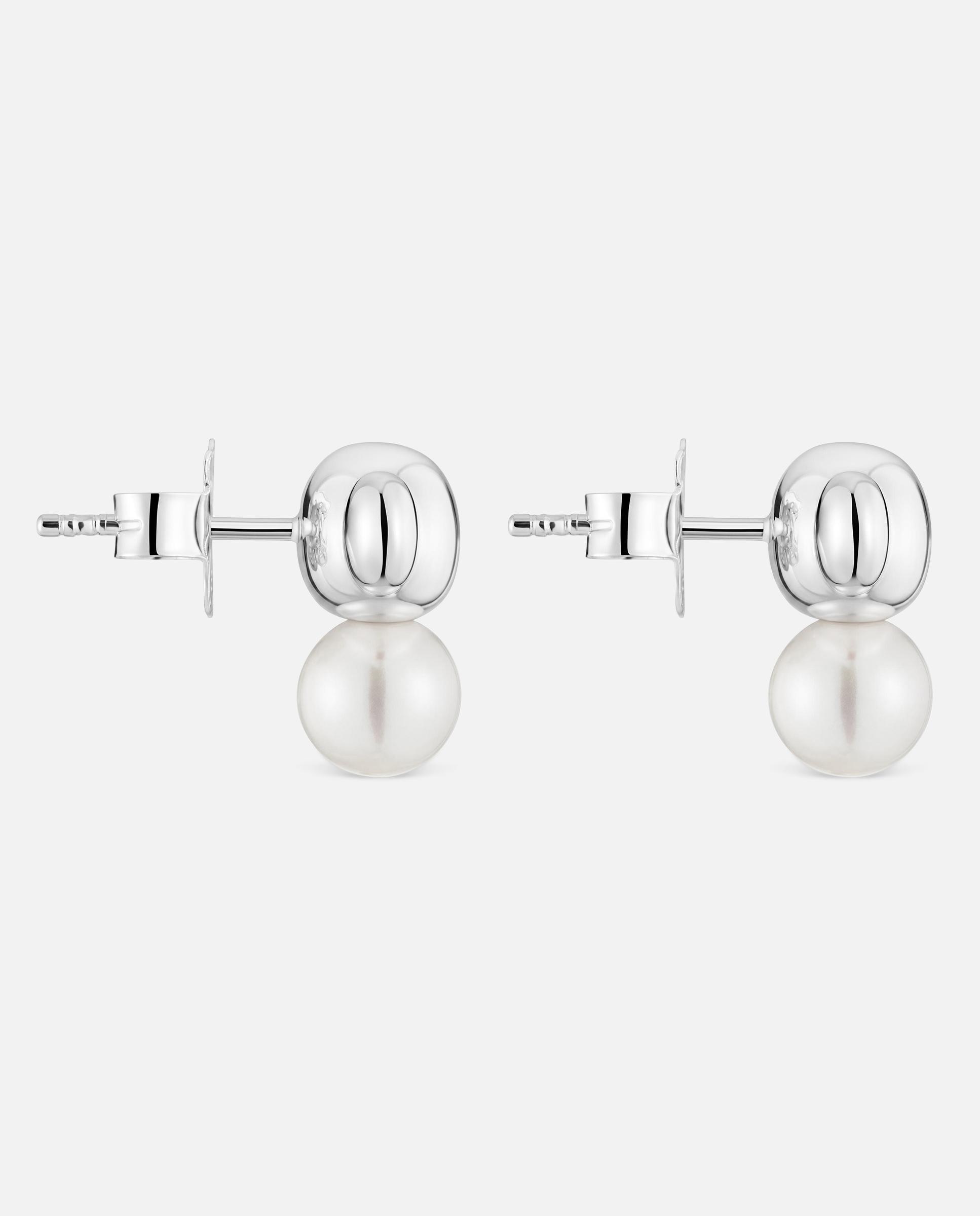 Imagen 2 de Pendientes de plata y perlas cultivadas head to tous - Blanco Blanco