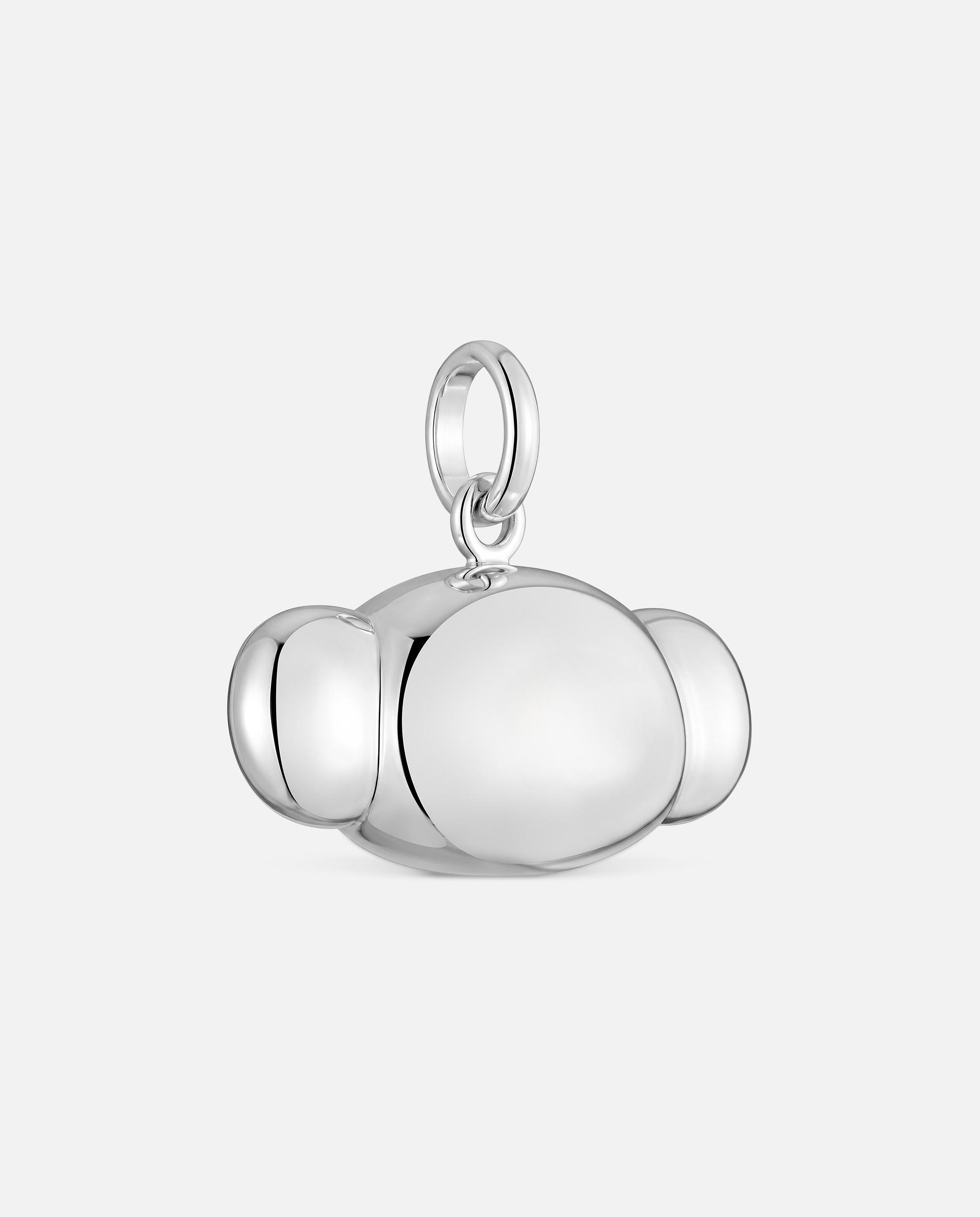Colgante de plata head to tous - Plateado Plateado-2