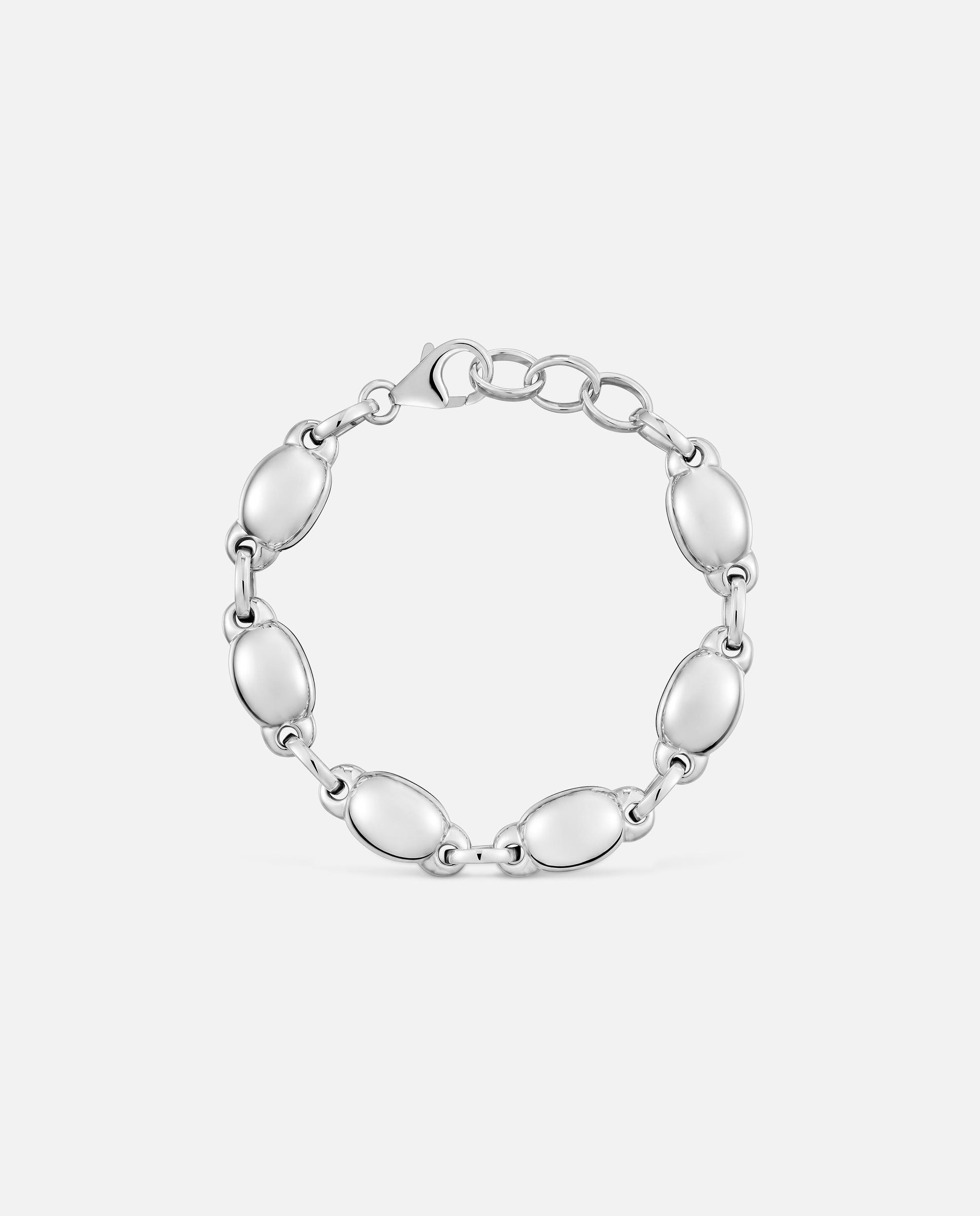 Pulsera de eslabones de plata head to tous - Plateado Plateado-2