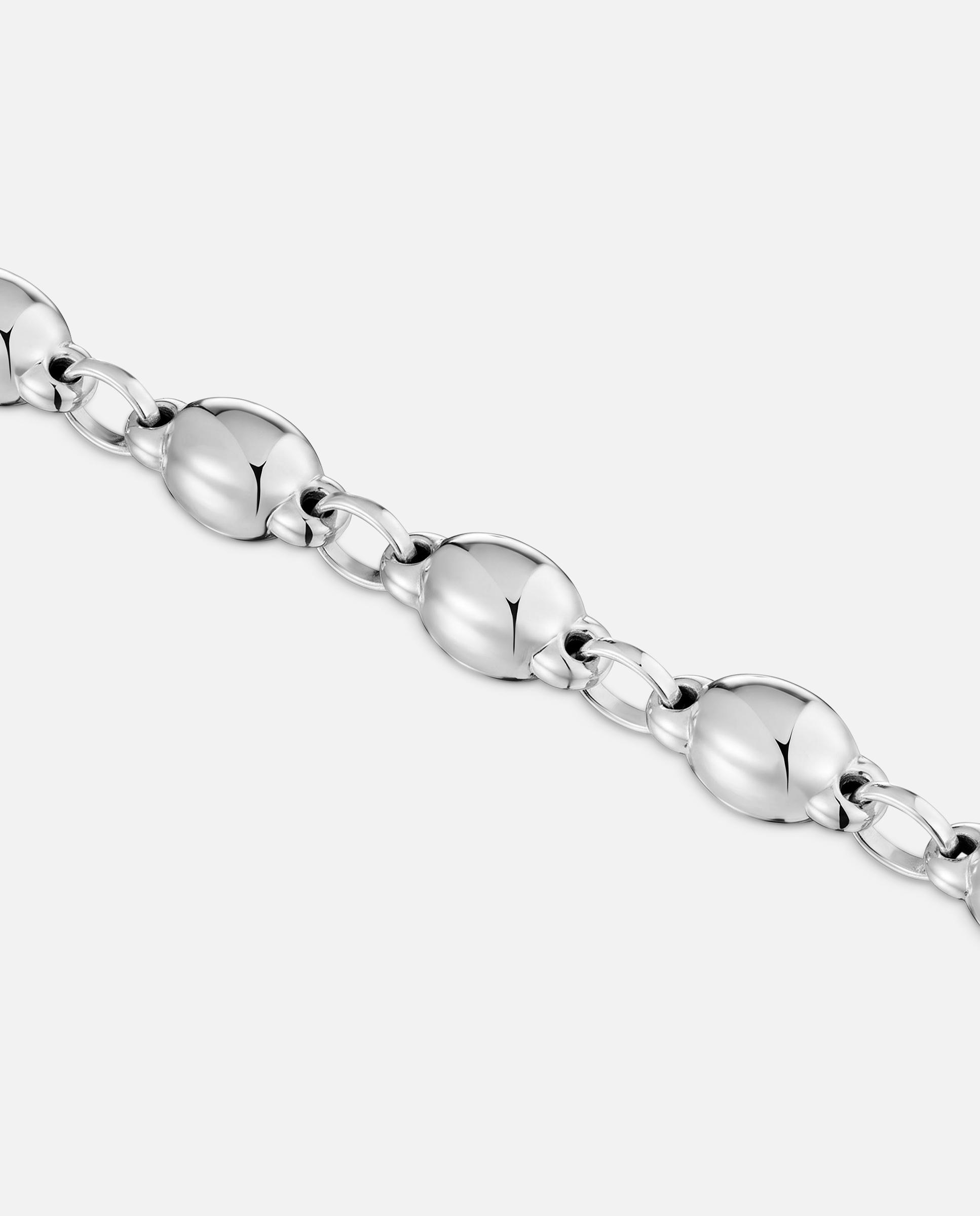 Pulsera de eslabones de plata head to tous - Plateado Plateado-3