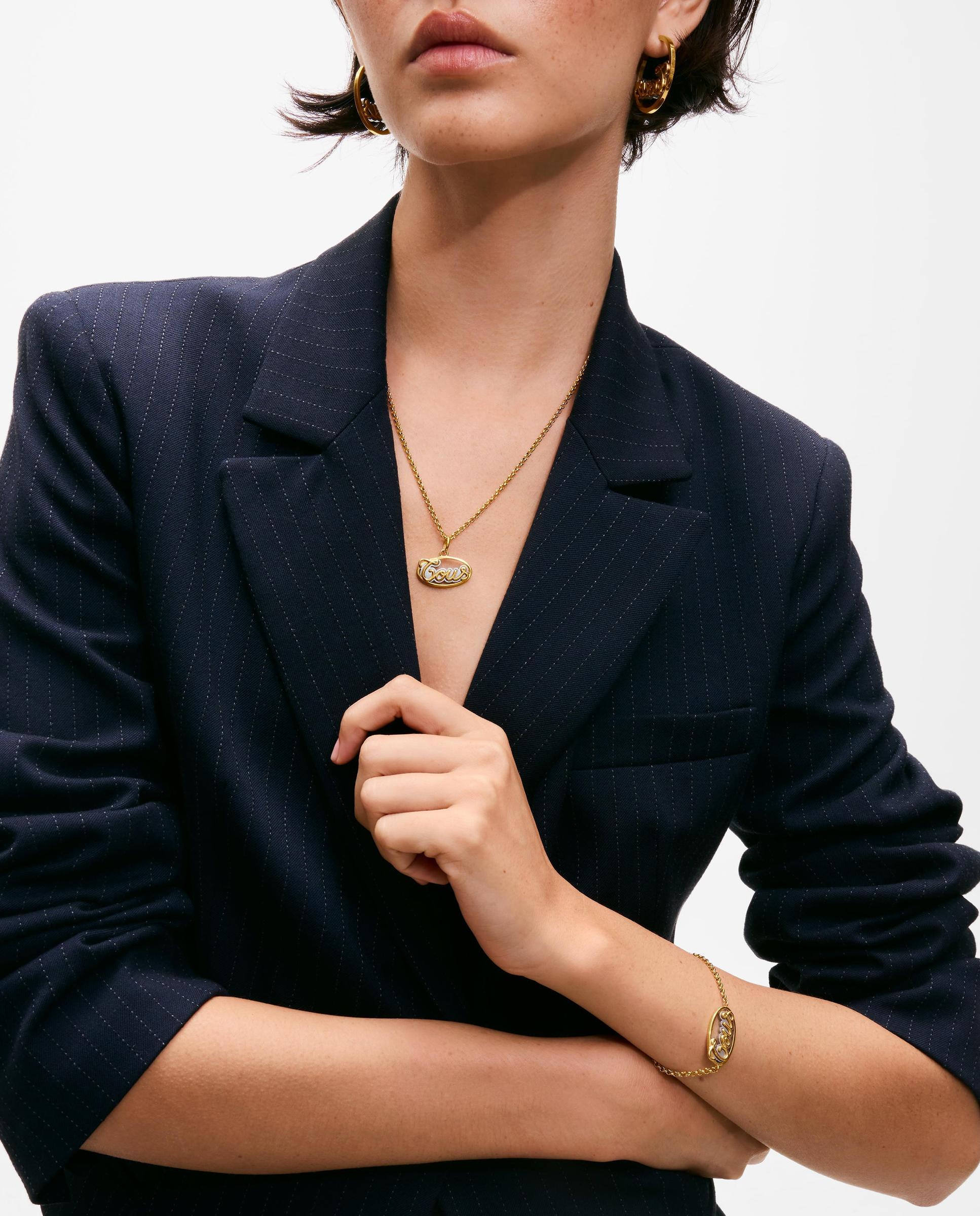 Imagen 4 de Collar tous charming en acero inoxidable - Bicolor Bicolor