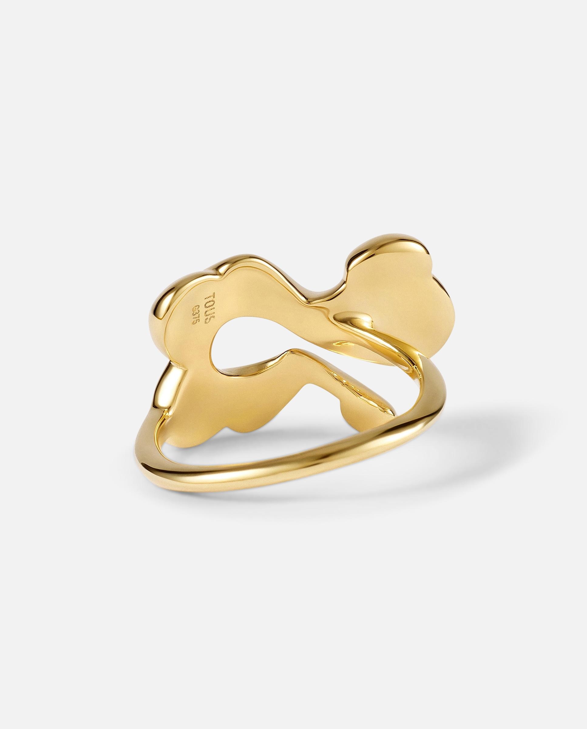 Anillo oso de oro 9 kt tous strain - Dorado Dorado-3