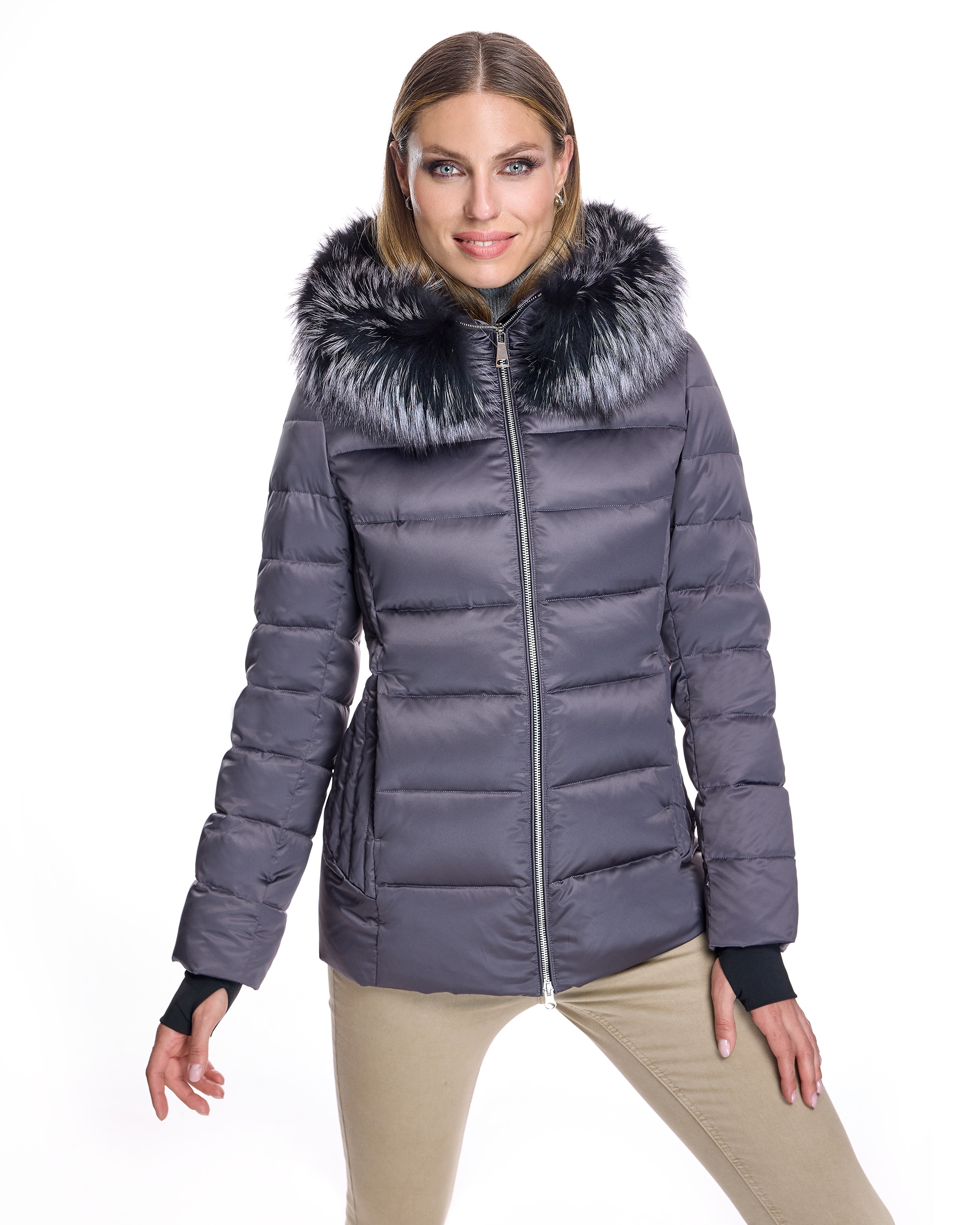 Chaqueta plumas mujer retailer corte ingles