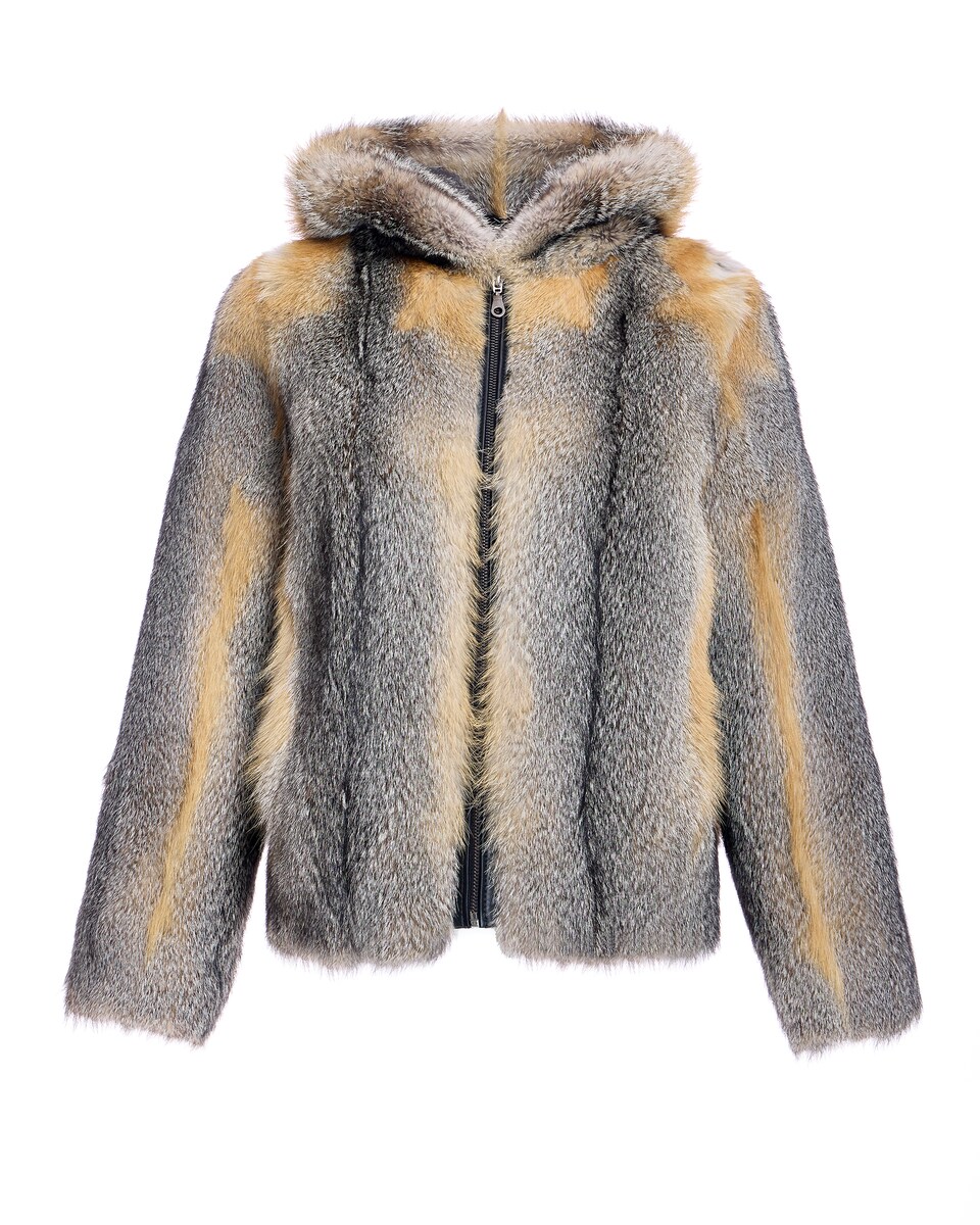 Capucha Abrigos De Zorro El Corte Ingles Chaqueta De Pelo De Mujer