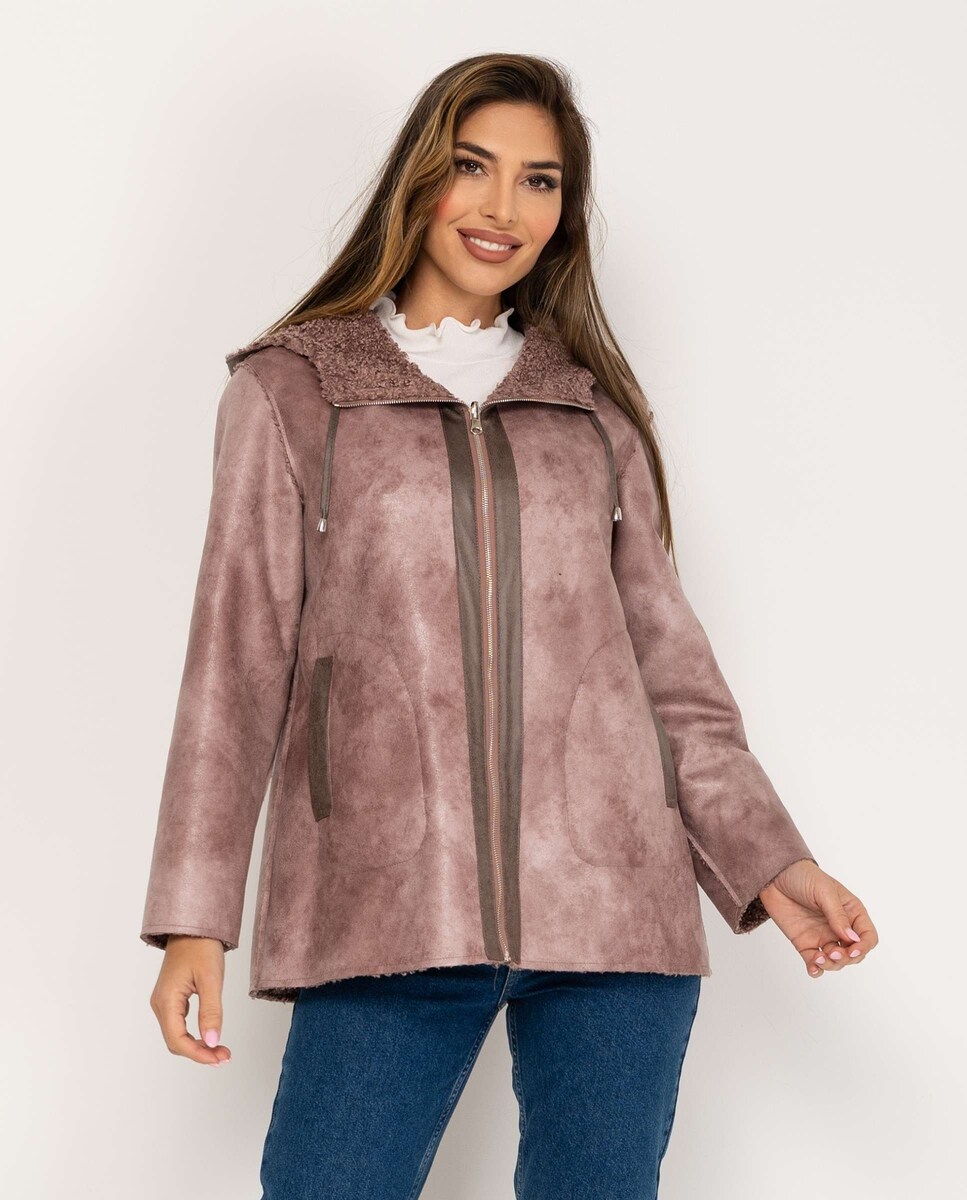Parka de mujer reversible con capucha · Fsh · El Corte Inglés