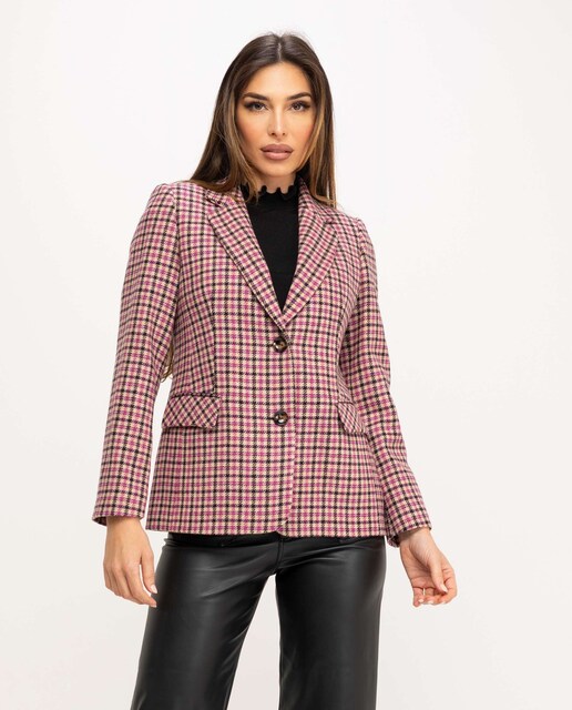 Imagen 0 de Chaqueta de mujer con cuello solapa y manga sastre