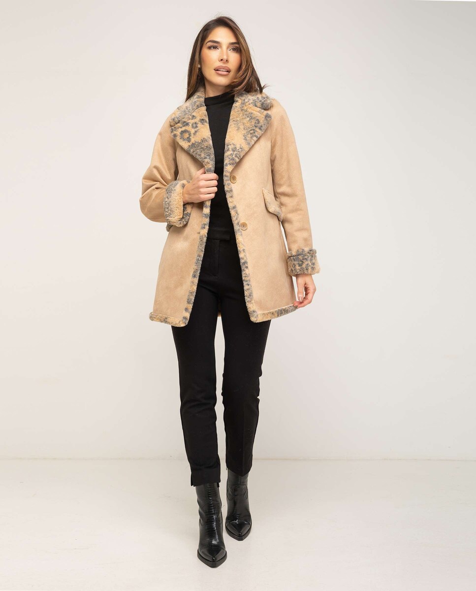 Abrigo de mujer de doble faz sintético · Fsh · El Corte Inglés