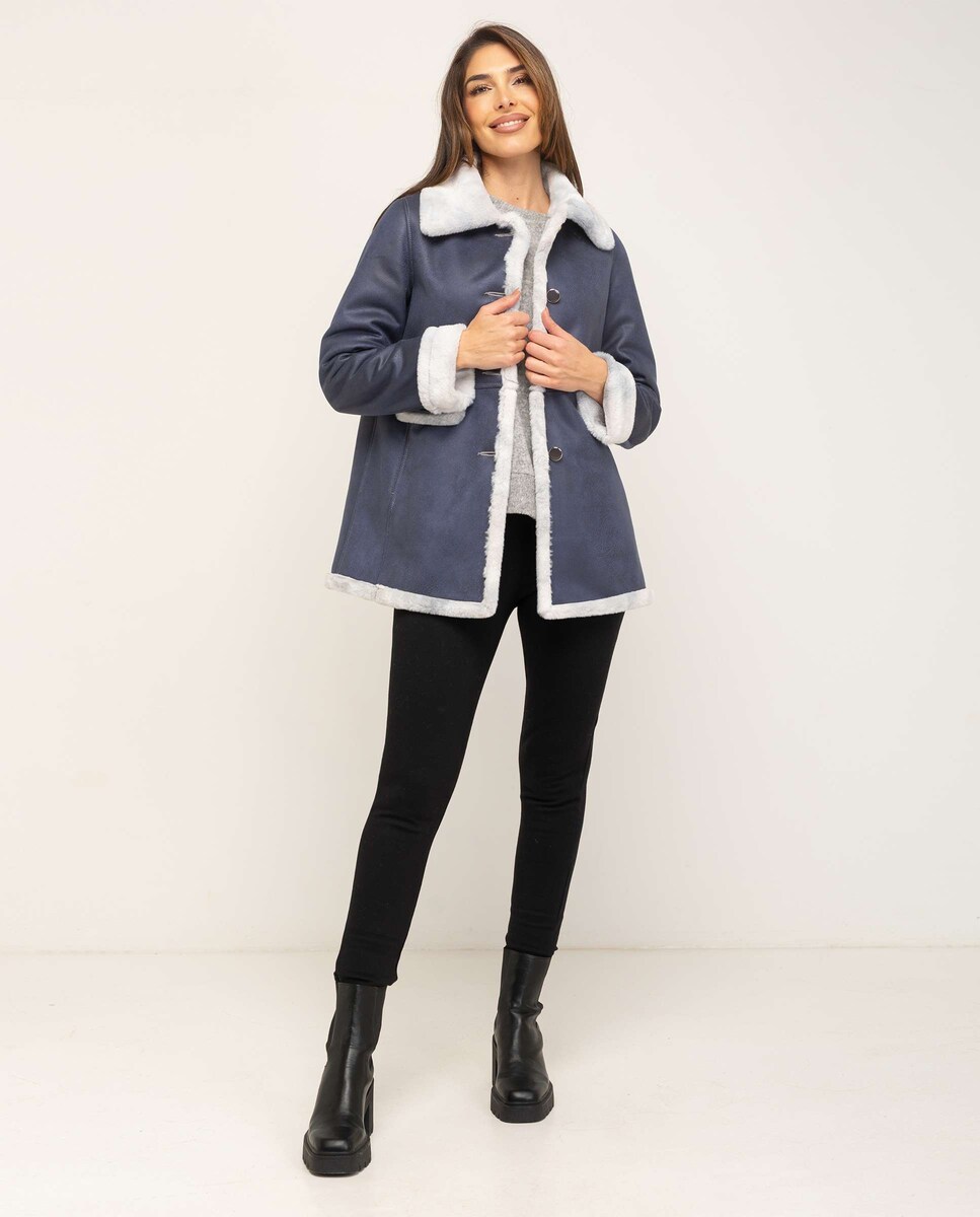 Abrigo de mujer de doble faz sintético · Fsh · El Corte Inglés