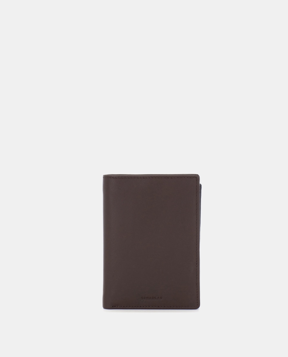 Imagen 0 de Cartera de hombre de piel Verde oscuro
