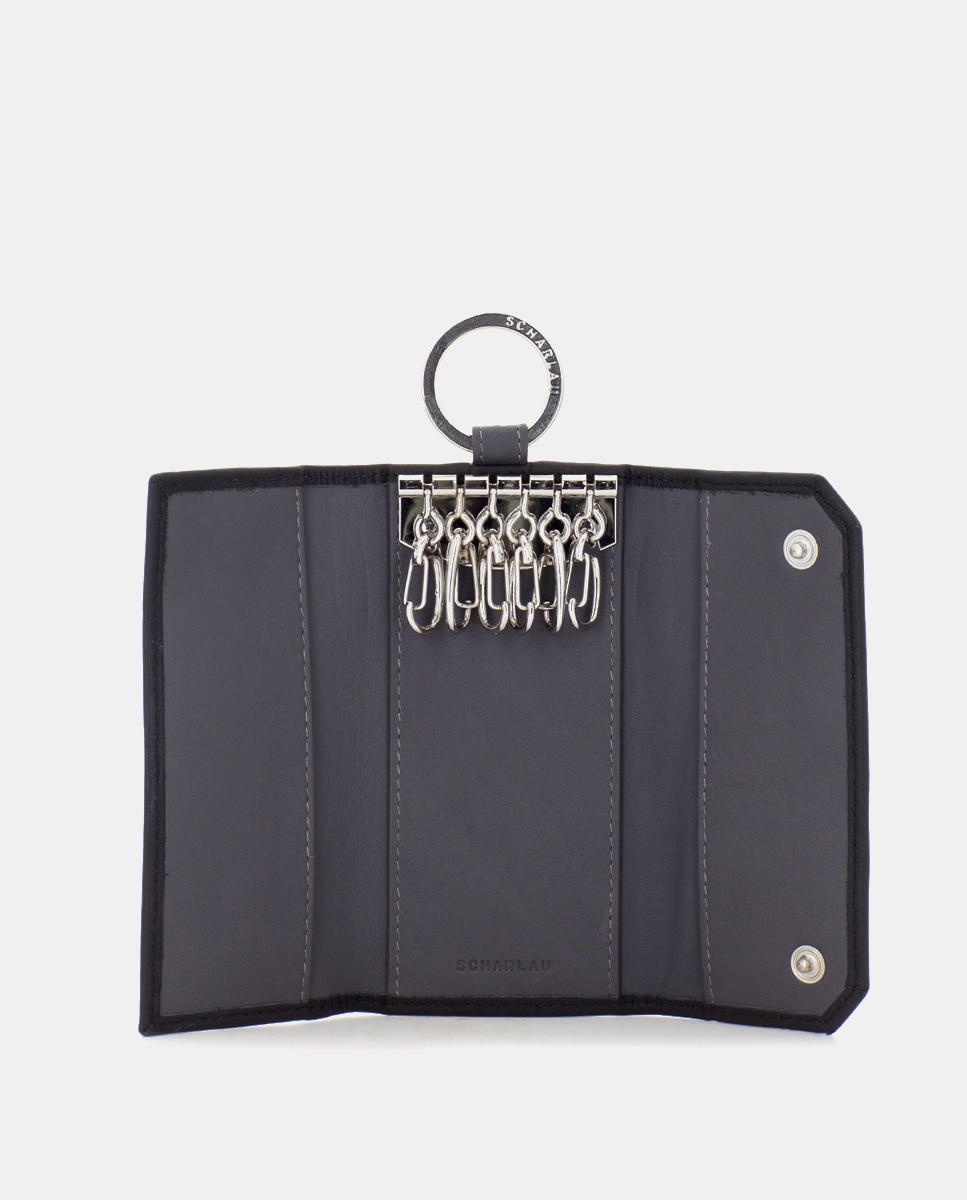Imagen 4 de Llavero de hombre de piel - Scharlau - Negro mate Negro mate