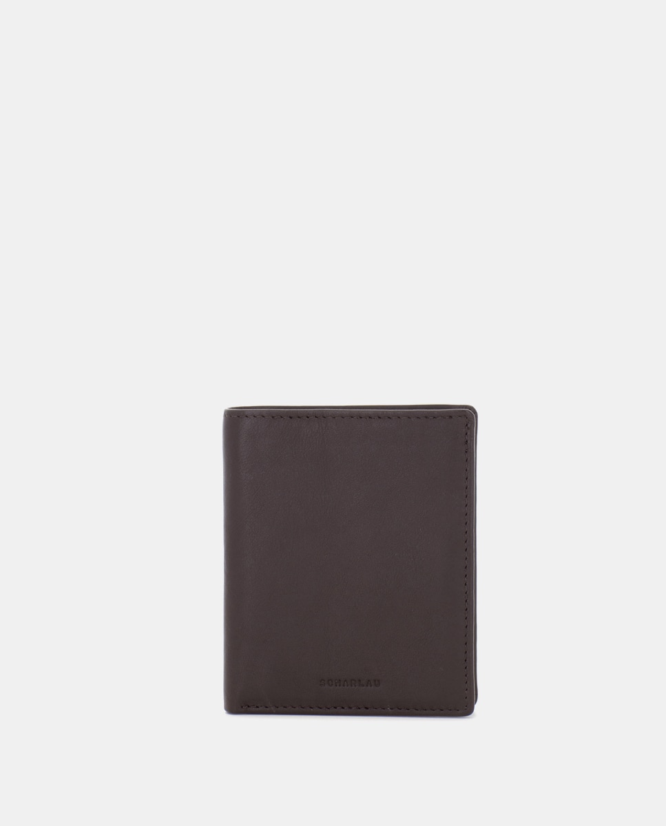 Imagen 0 de Cartera de hombre de piel Marrón