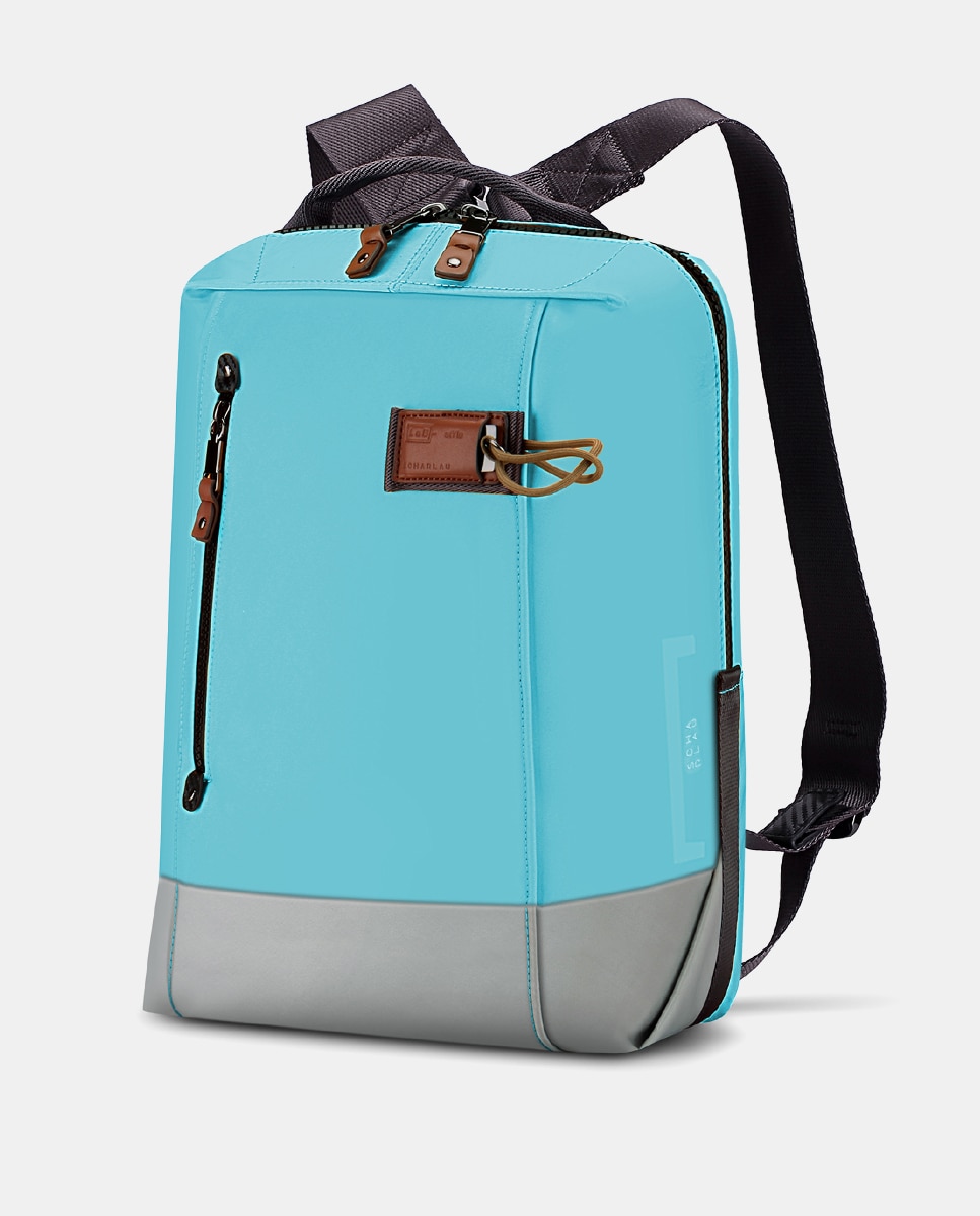 Mochila de mujer para ordenador portátil - Scharlau - Turquesa Turquesa-6
