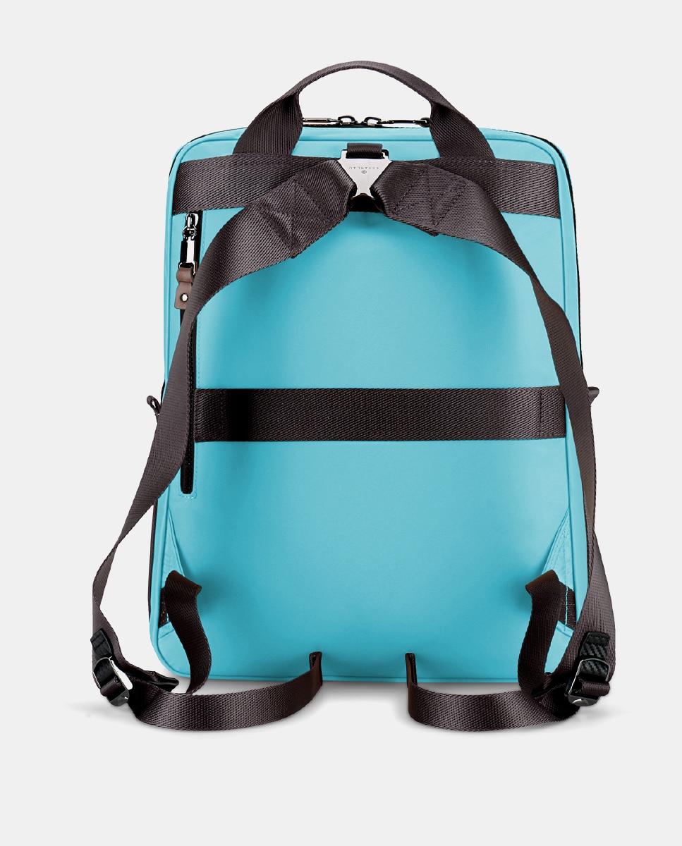 Mochila de mujer para ordenador portátil - Scharlau - Turquesa Turquesa-7