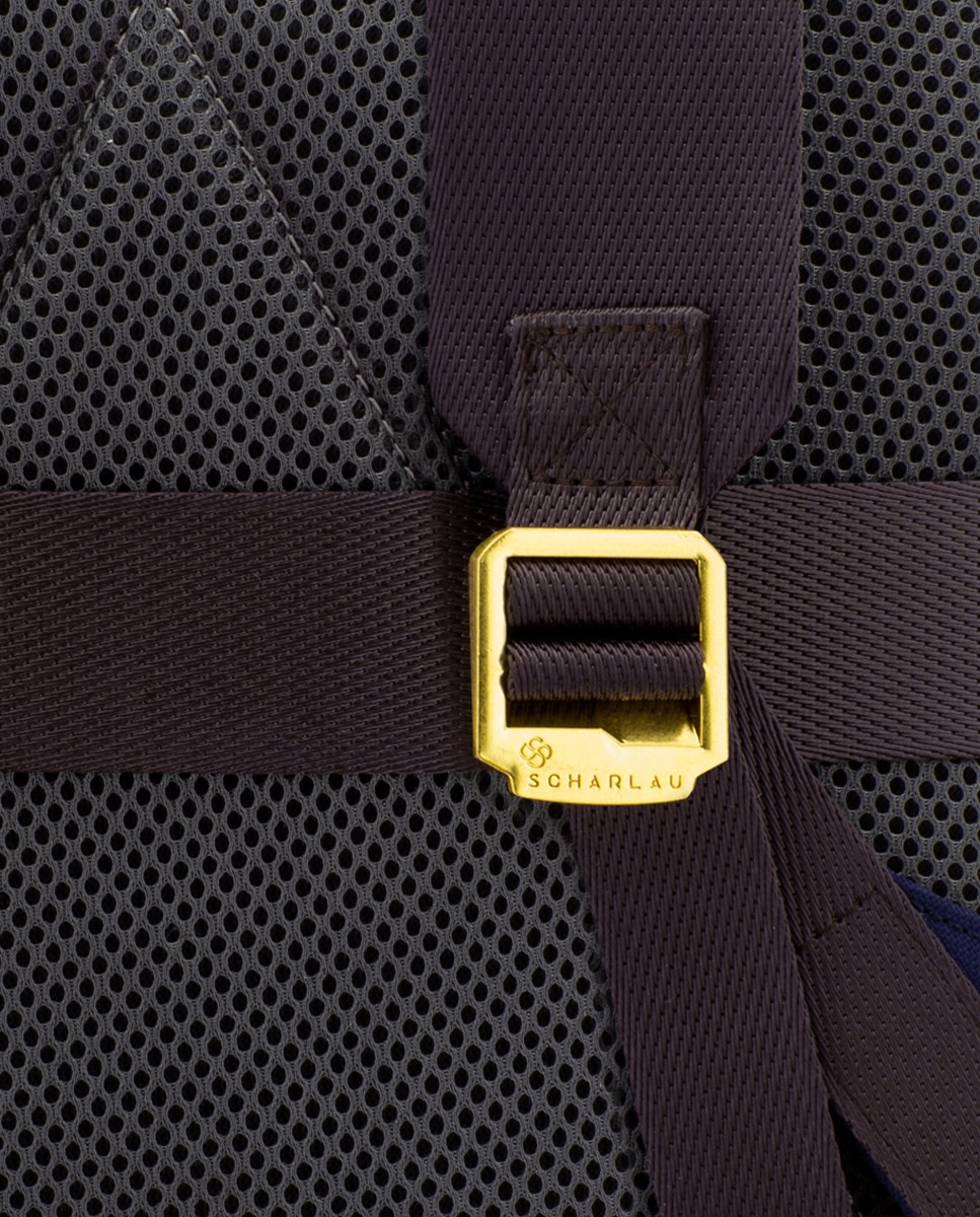 Mochila de mujer para ordenador portátil - Scharlau - Negro Negro-5