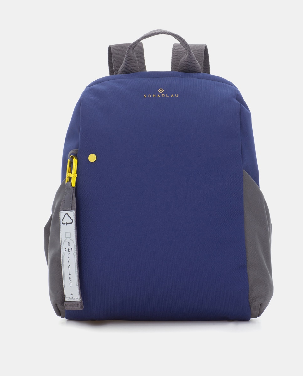 Mochila de mujer para ordenador portátil - Scharlau - Azul Azul-1