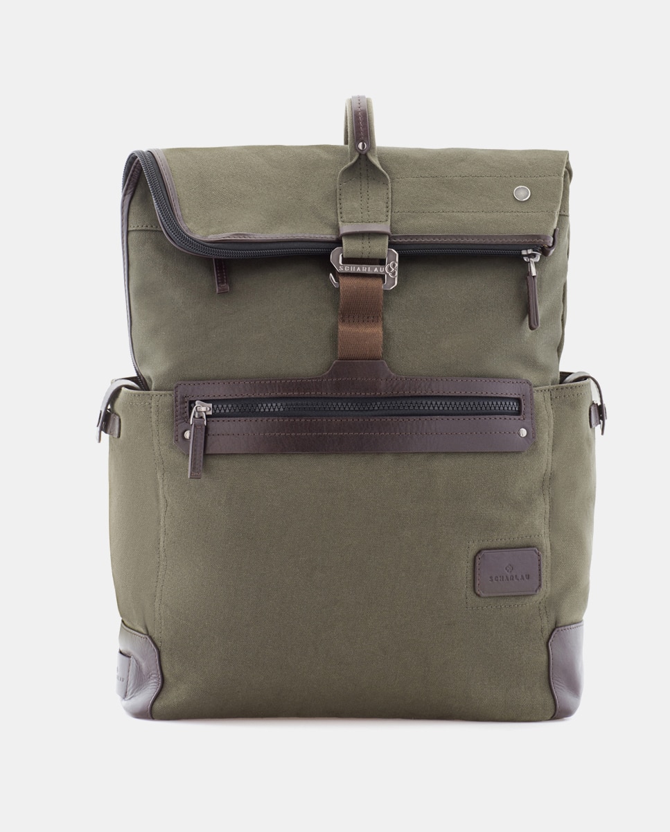 Imagen 0 de Mochila de hombre para ordenador portátil Verde militar