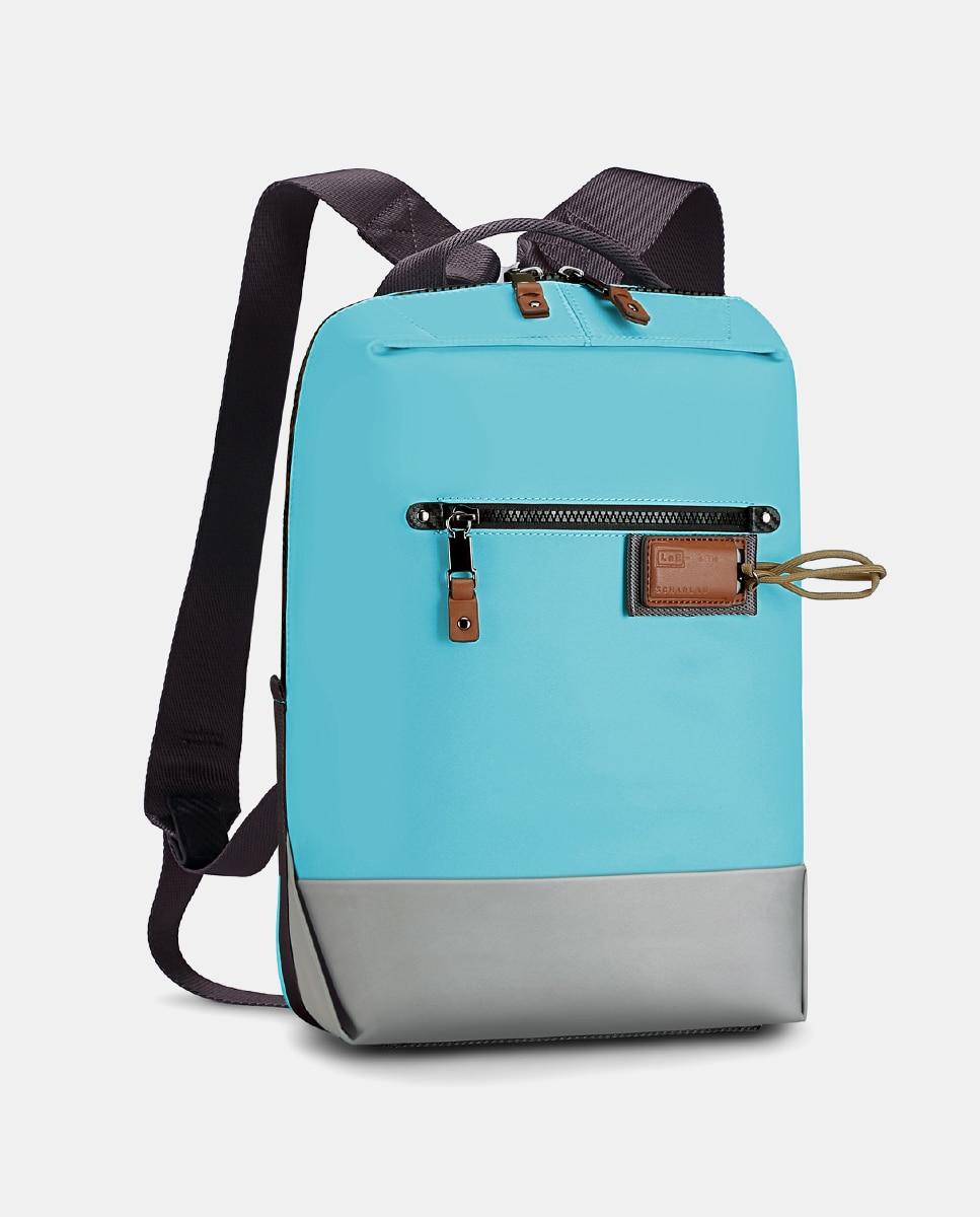 Mochila de mujer pequeña - Scharlau - Turquesa Turquesa-3