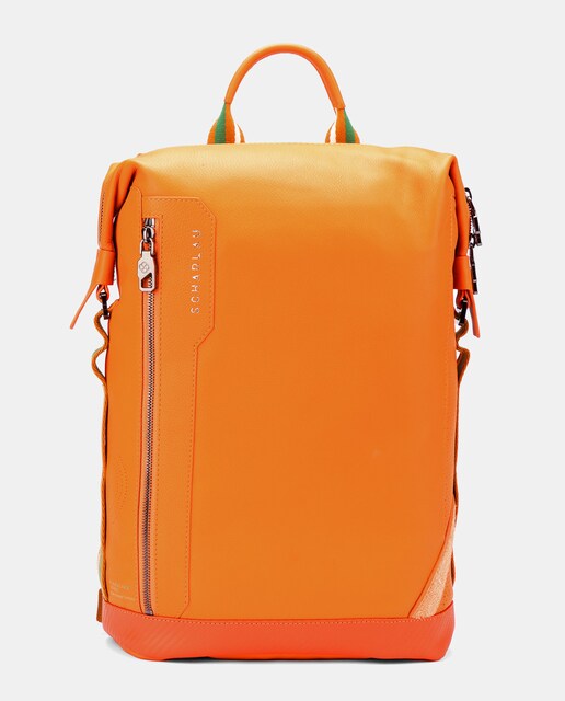 Imagen 0 de Mochila Scharlau de piel para ordenador portátil