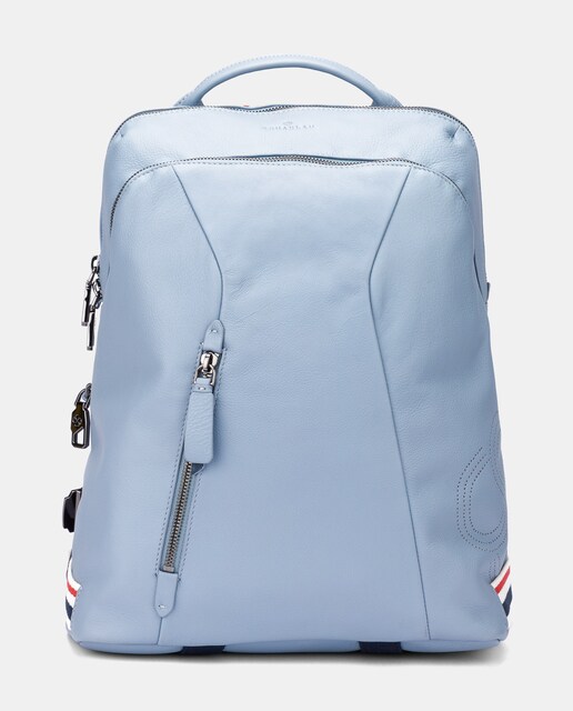 Imagen 0 de Mochila de mujer Scharlau de piel para ordenador portátil