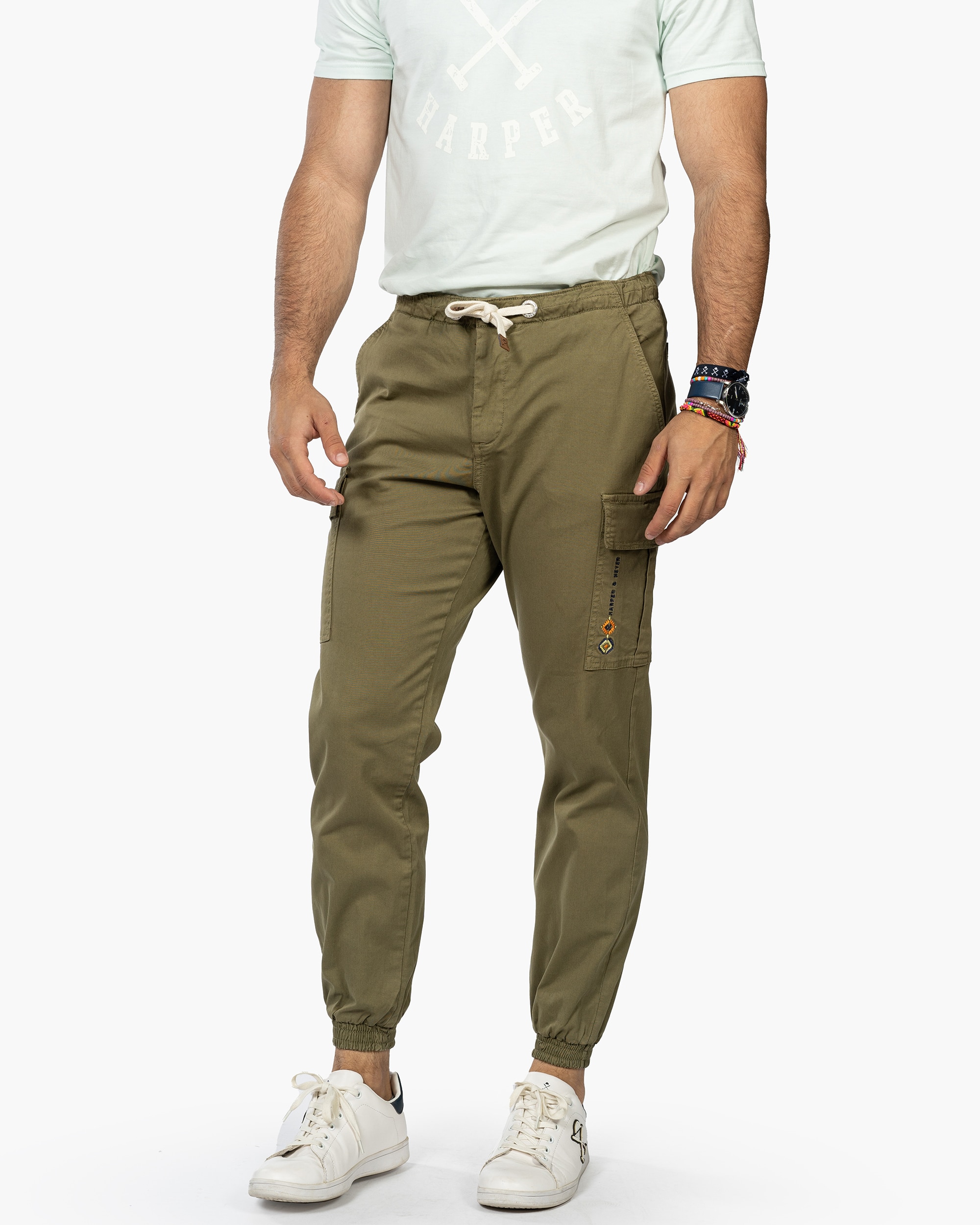 Pantalones cargo hombre discount el corte ingles