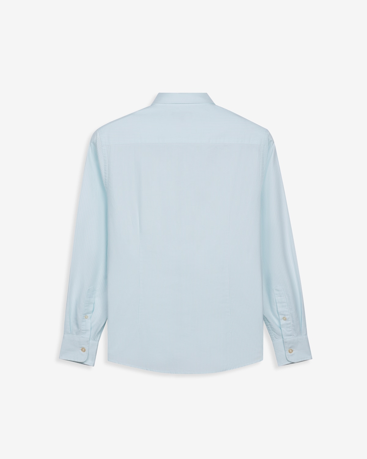 Camisa de hombre slim de rayas - Harper & Neyer - Turquesa Turquesa-6