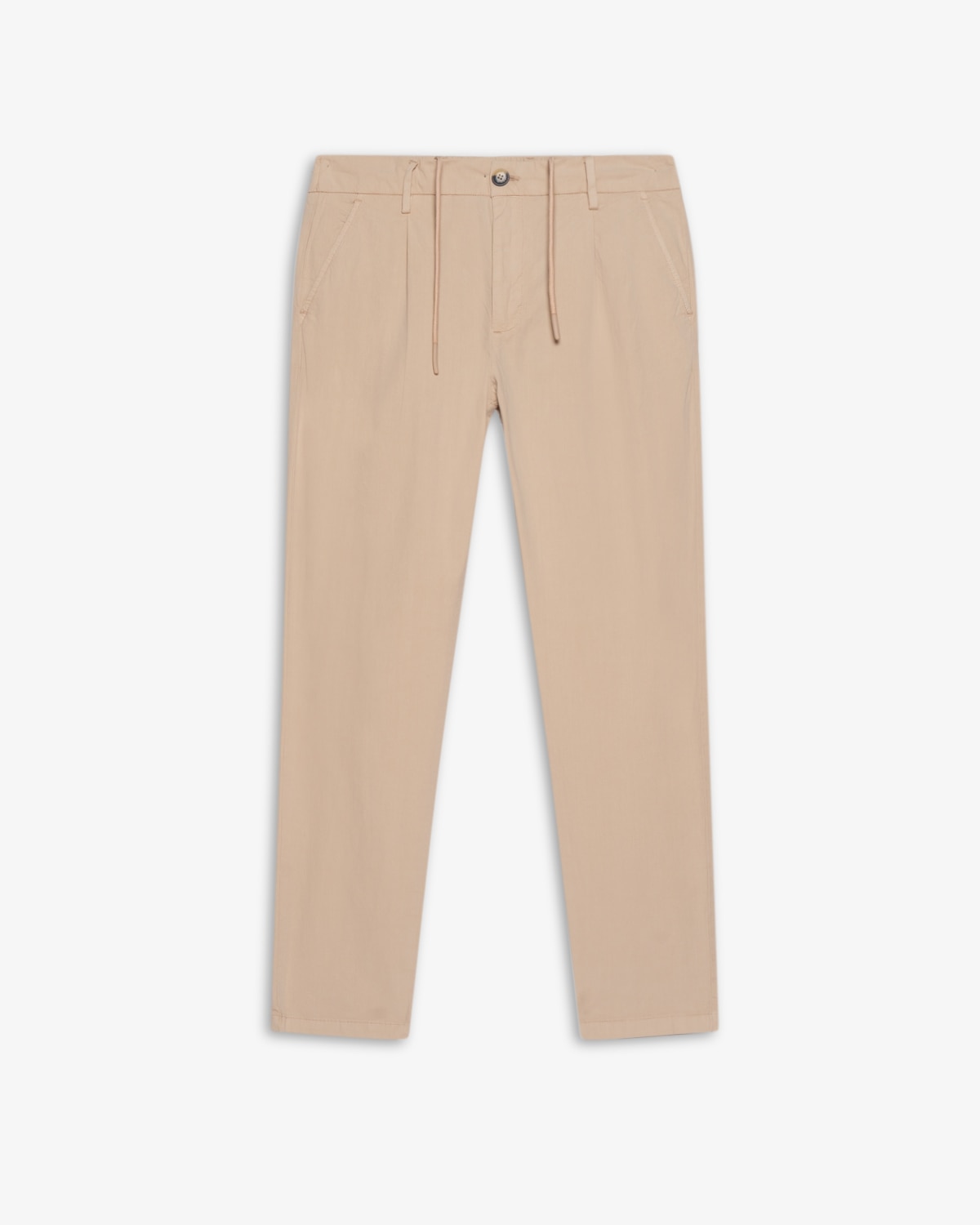 Pantalón de hombre regular liso - Harper & Neyer - Beige / Blanco Beige / Blanco-5