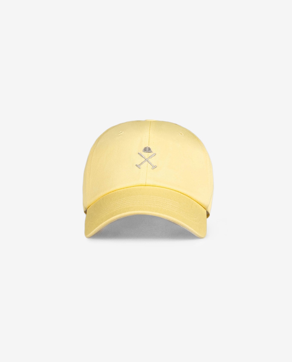 Gorra de hombre de algodón lisa - Azul Azul-2