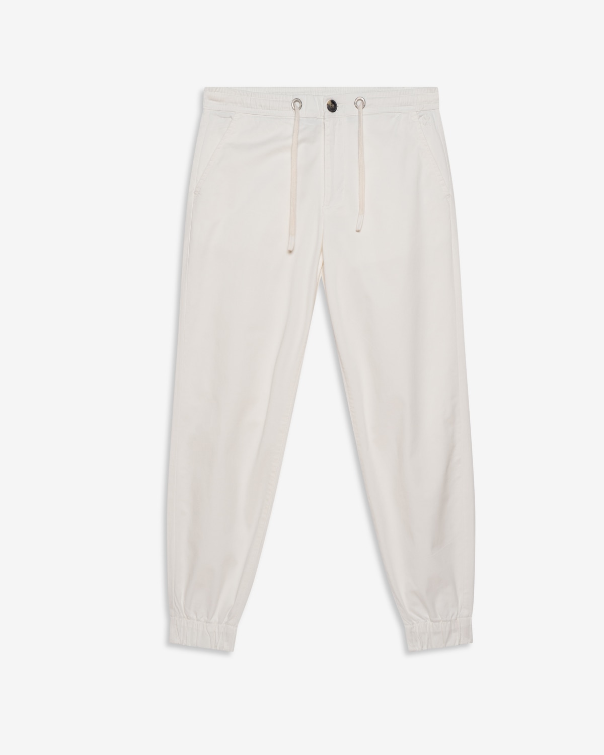 Imagen 5 de Pantalón jogger de hombre regular liso - Harper & Neyer - Blanco Blanco