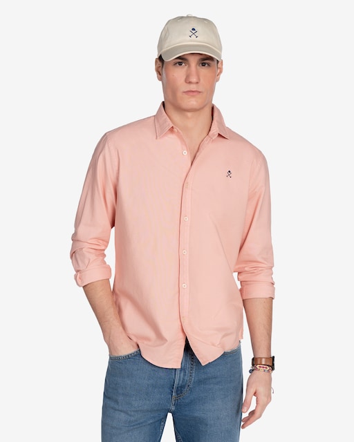 Imagen 0 de Camisa de hombre lisa slim