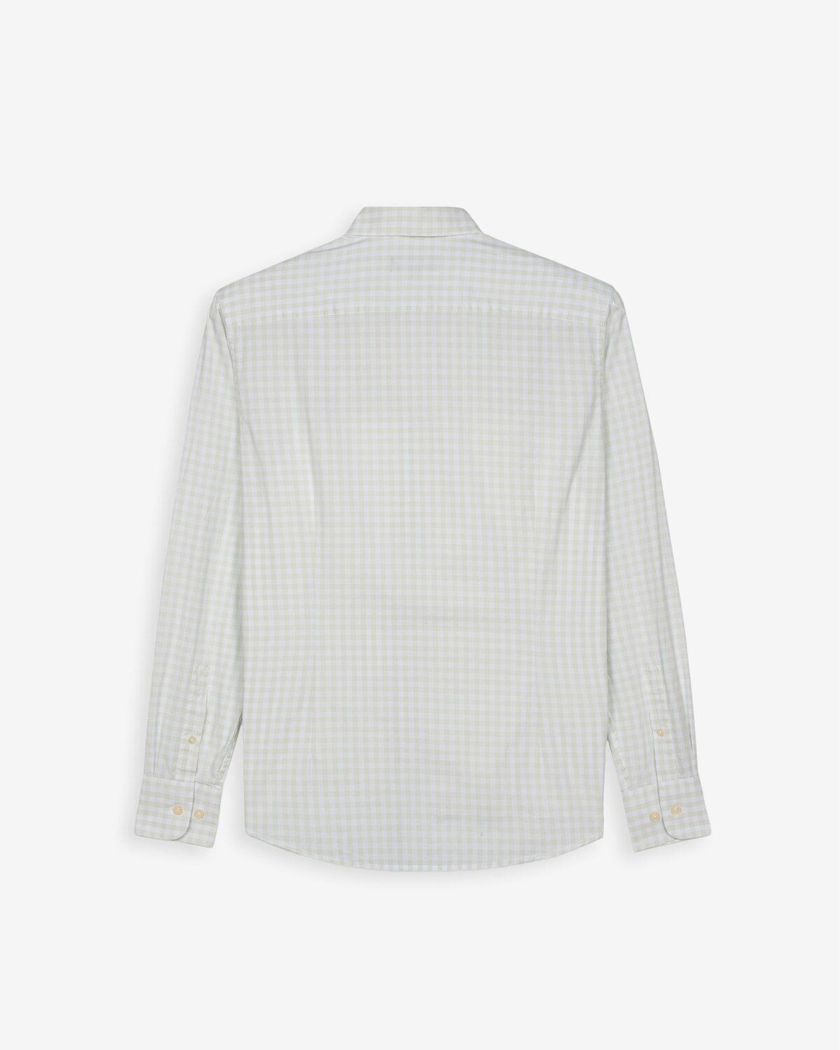 Camisa de hombre slim de cuadros - Verde oscuro Verde oscuro-6