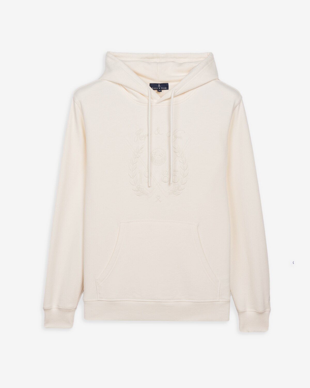 Sudadera de hombre en con dibujo frontal - Harper & Neyer - Crudo Crudo-5