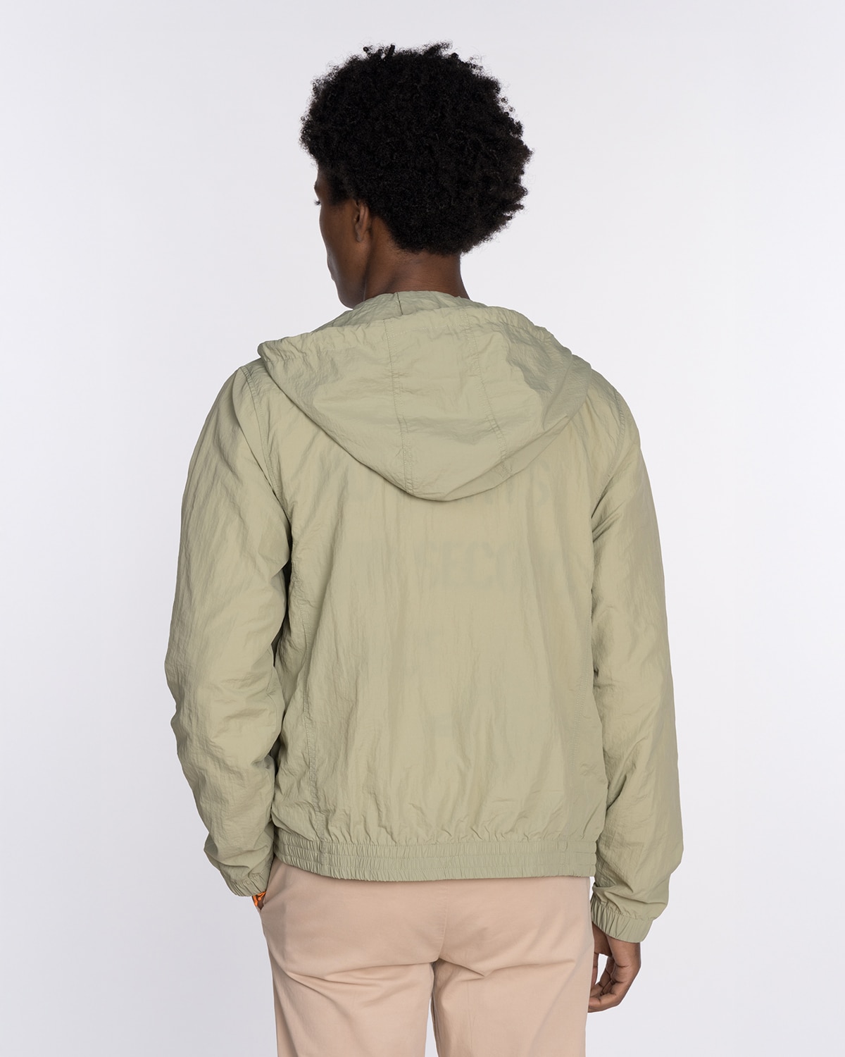 Chubasquero de hombre de color verde militar liso - Harper & Neyer - Verde militar Verde militar-2